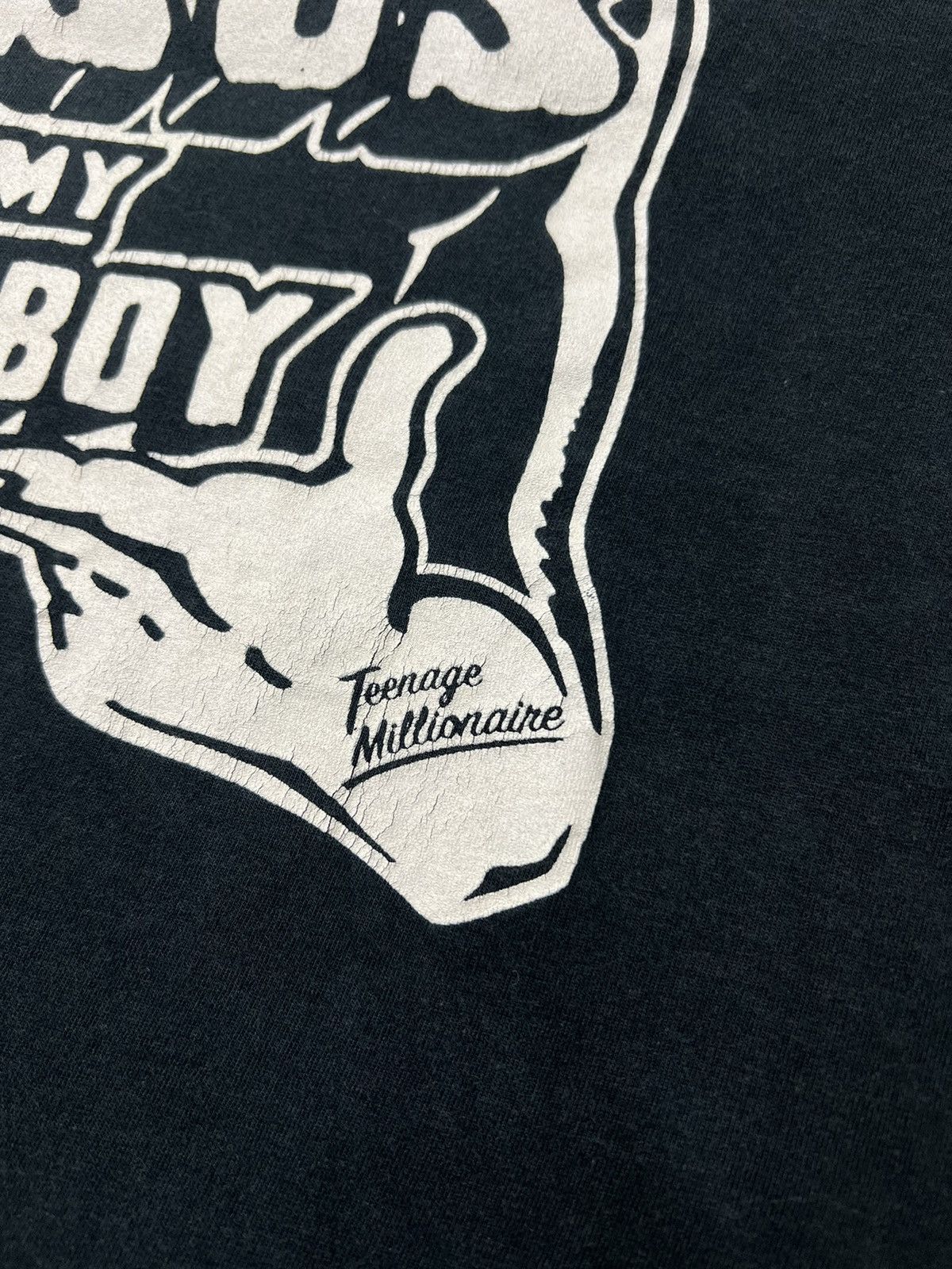 Vintage Y2K Teenage Millionaire Jesus Is My Homeboy Tee Size US L / EU 52-54 / 3 - 3 Thumbnail