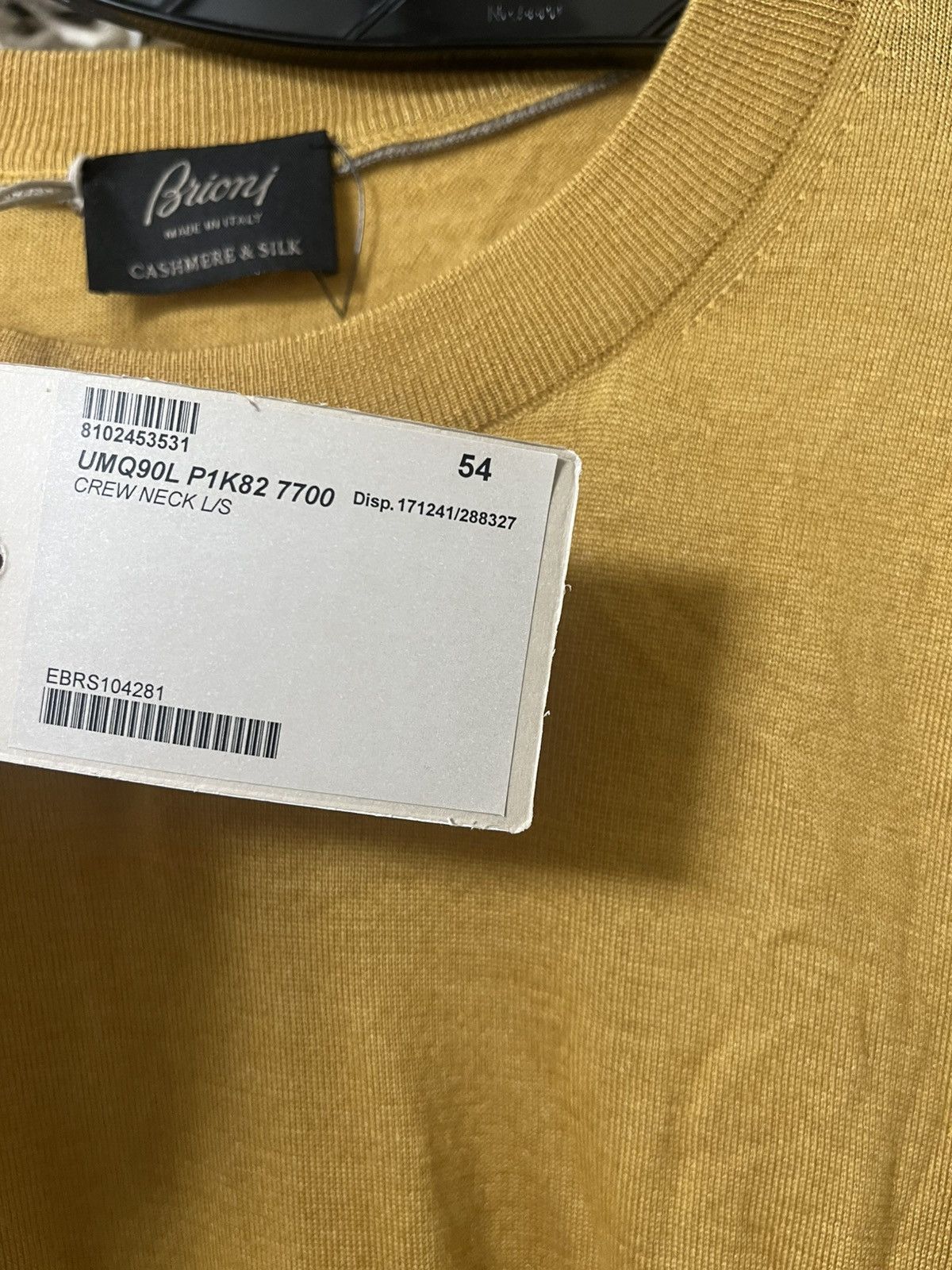 Brioni Brioni Cashmere And Silk Sweater Sz 54 Size US L / EU 52-54 / 3 - 5 Thumbnail
