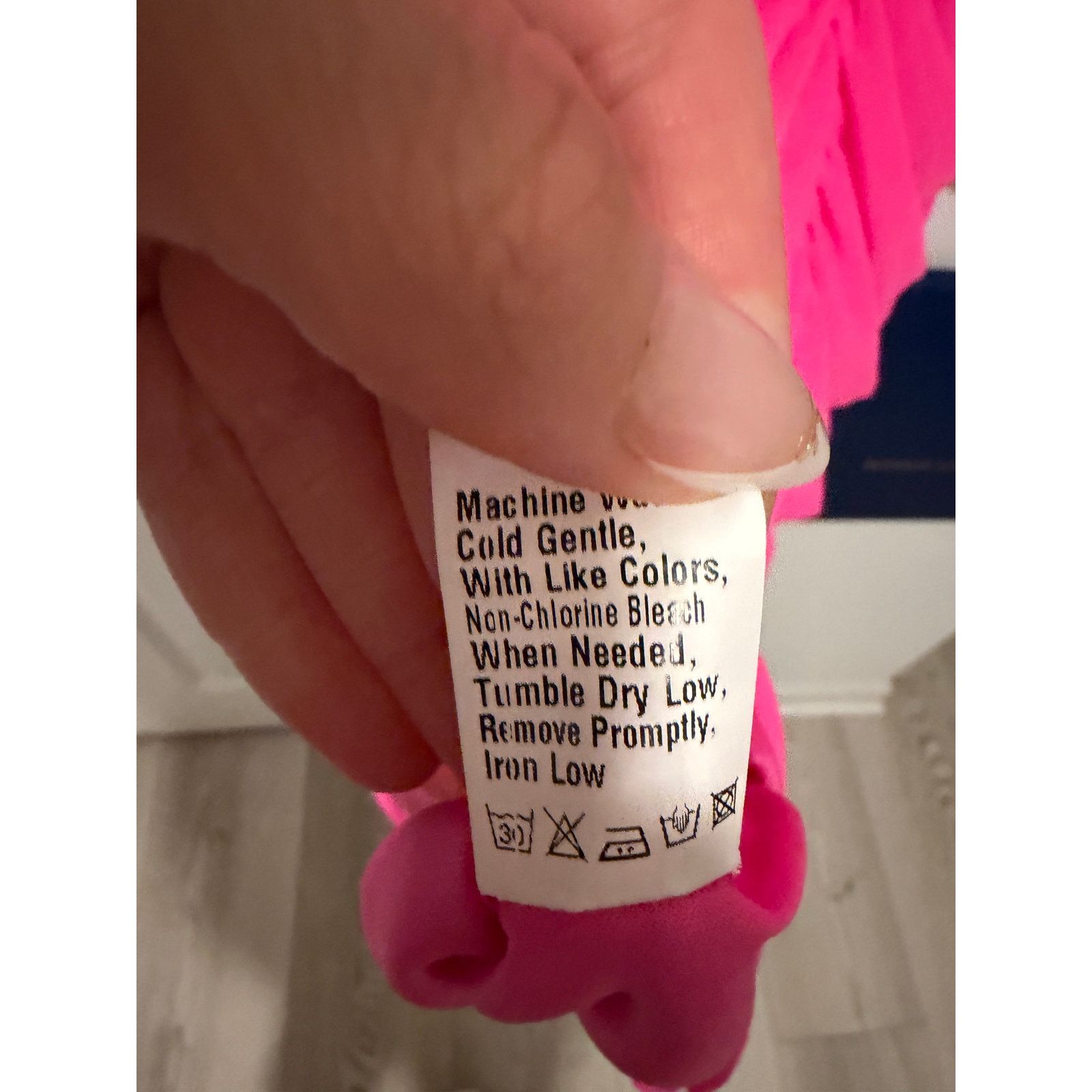 Other BTFBM Bright Pink Sexy Ruched Long Sleeve Bodycon Mini Dress Size S / US 4 / IT 40 - 8 Thumbnail