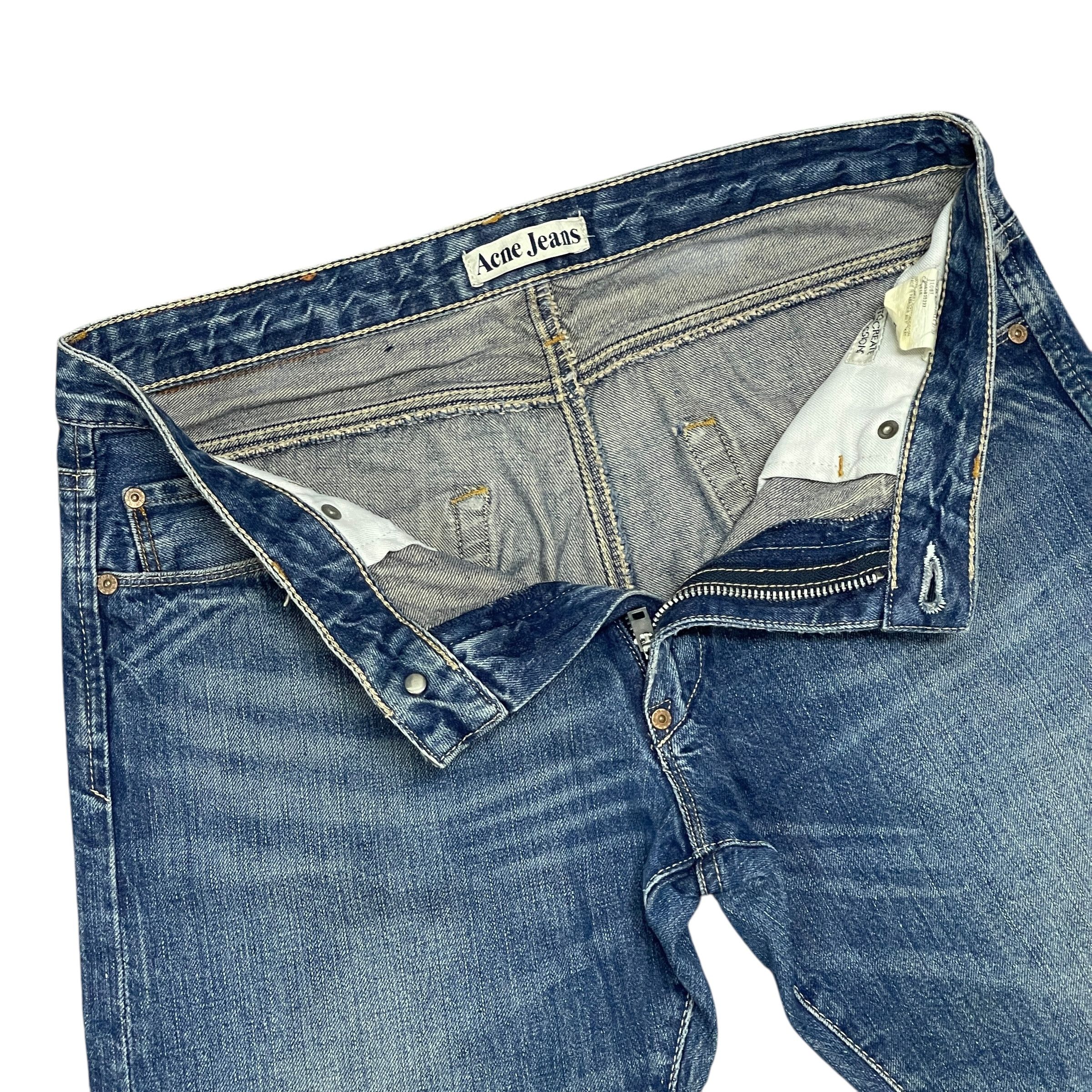Acne Studios Archival Acne Studios Slim Fit Denim Jeans Size US 31 - 12 Thumbnail