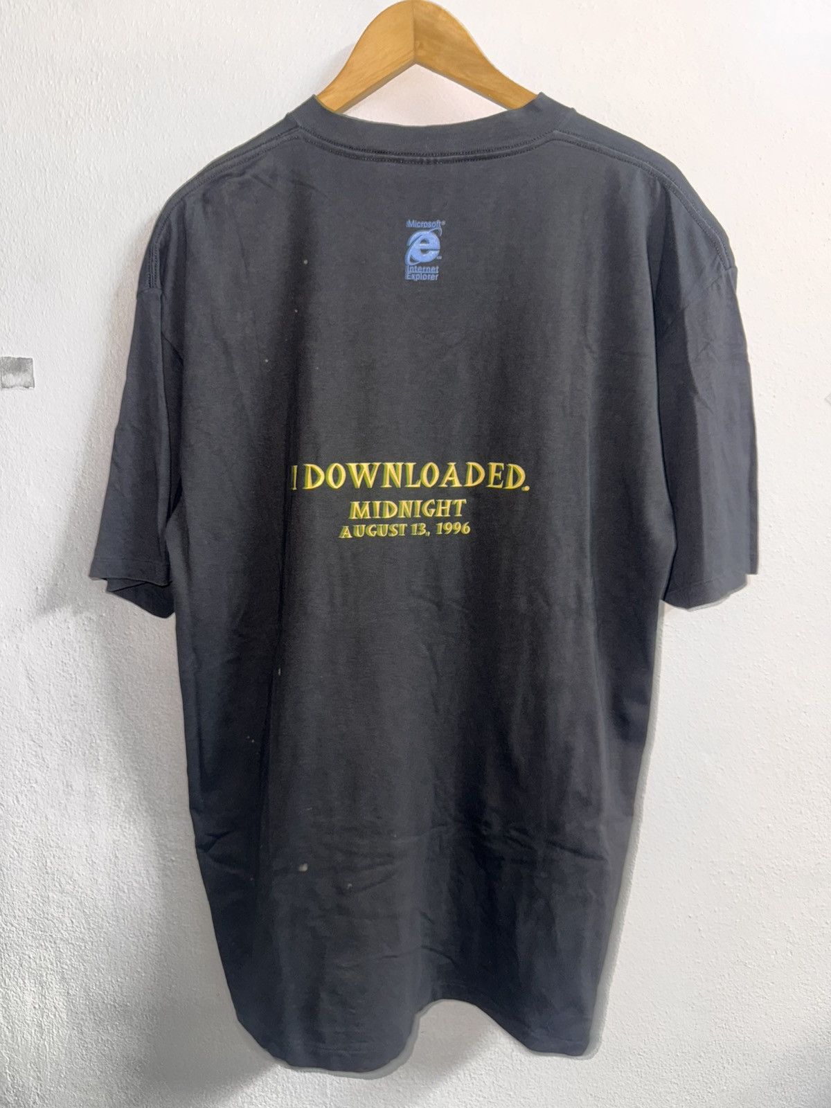 Microsoft Microsoft Internet Explorer vintage Promo tee Size US XL / EU 56 / 4 - 3 Thumbnail
