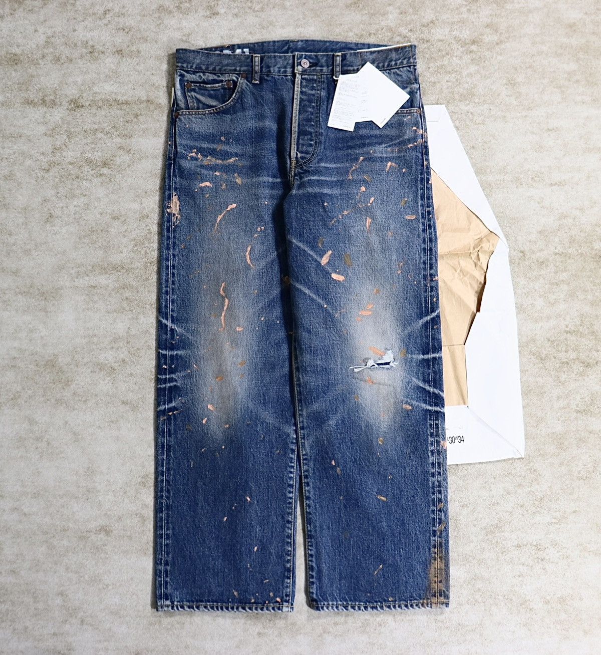 パンツ visvim SOCIAL SCULPTURE DAMAGED-41 D41 0124205005009_800_9999_D9_1200