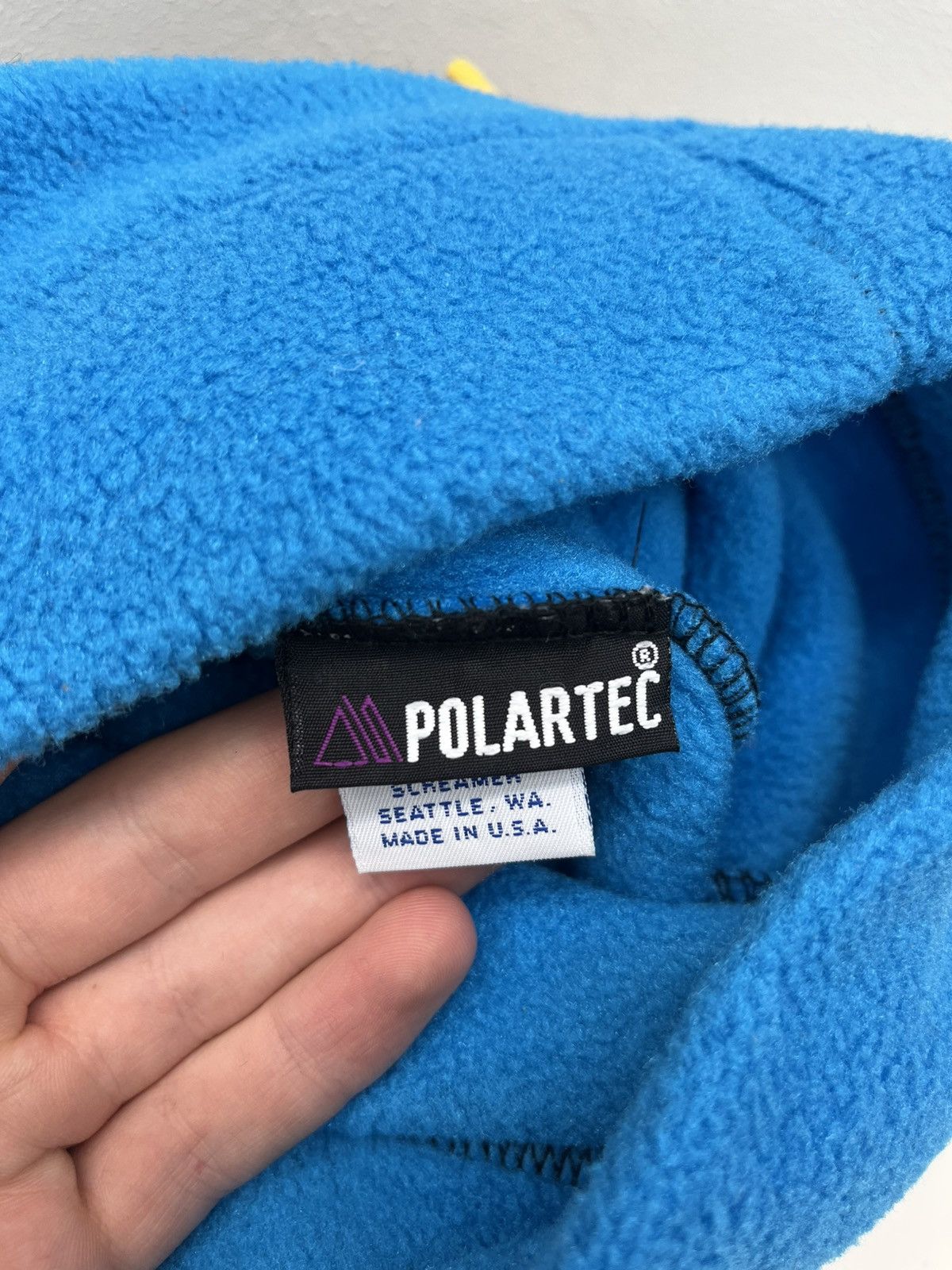 Polartec Vintage Screamer Y2K Spikes Polartec Made In USA Hat Size ONE SIZE - 7 Thumbnail
