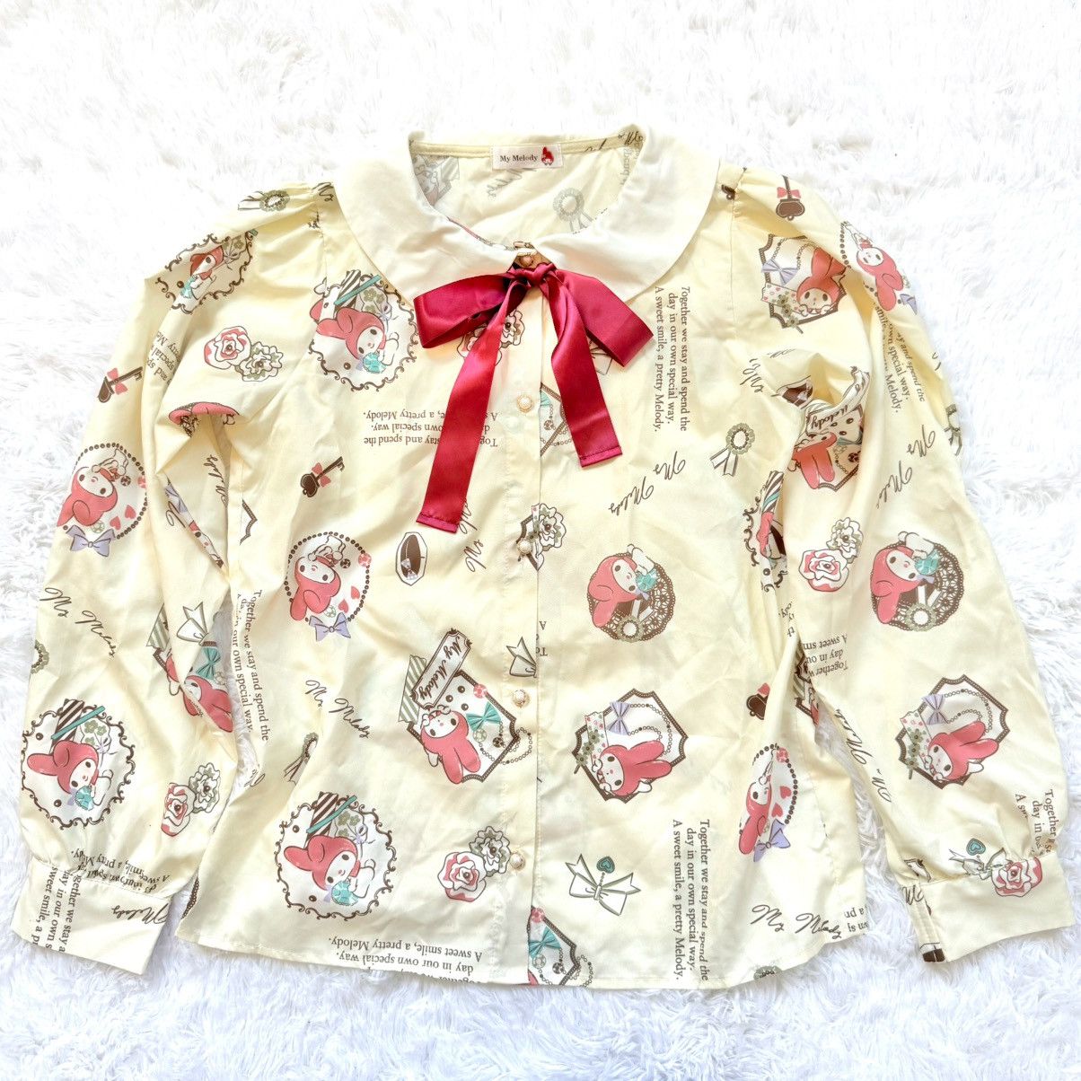 LIZ LISA Sanrio My Melody Blouse Tops Women M Lolita Jirai Kei Size M / US 6-8 / IT 42-44 - 1 Thumbnail