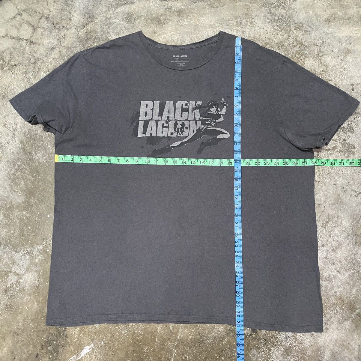 Anime × Vintage BLACK LAGOON REVY MANGA ANIME T SHIRT Size US XXL / EU 58 / 5 - 8 Thumbnail