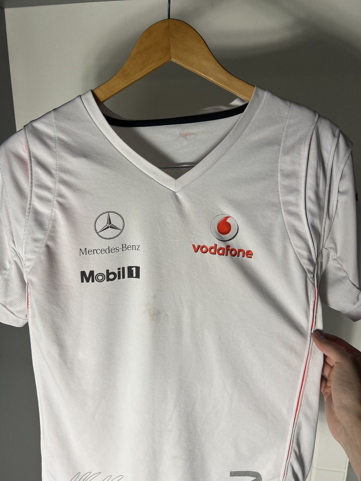 NASCAR VINTAGE MERCEDES BENZ MCLAREN RACING RETRO T-SHIRT Y2K 90s Size US M / EU 48-50 / 2 - 11 Thumbnail