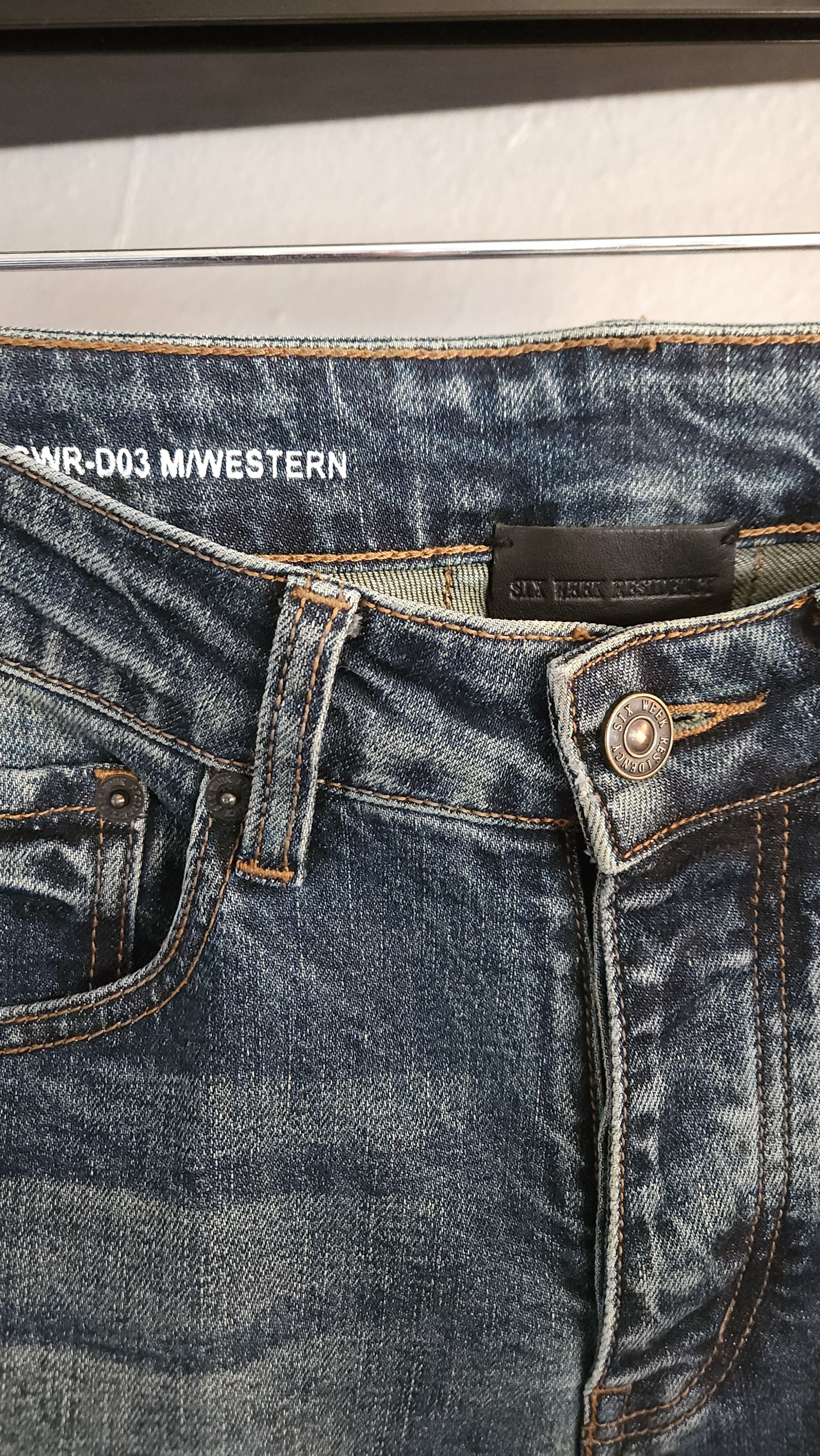 Other Six Week Residency Western Denim Size US 30 / EU 46 - 2 Thumbnail