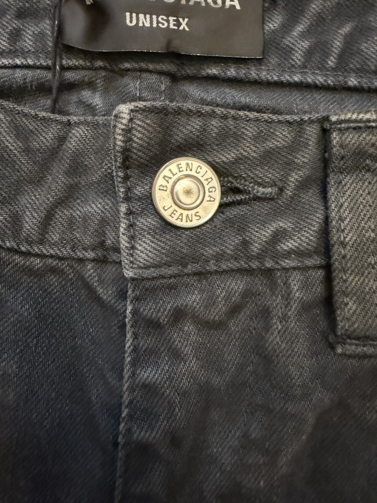 Balenciaga F23 Muddy Bootcut Flared Denim Size US 30 / EU 46 - 4 Thumbnail
