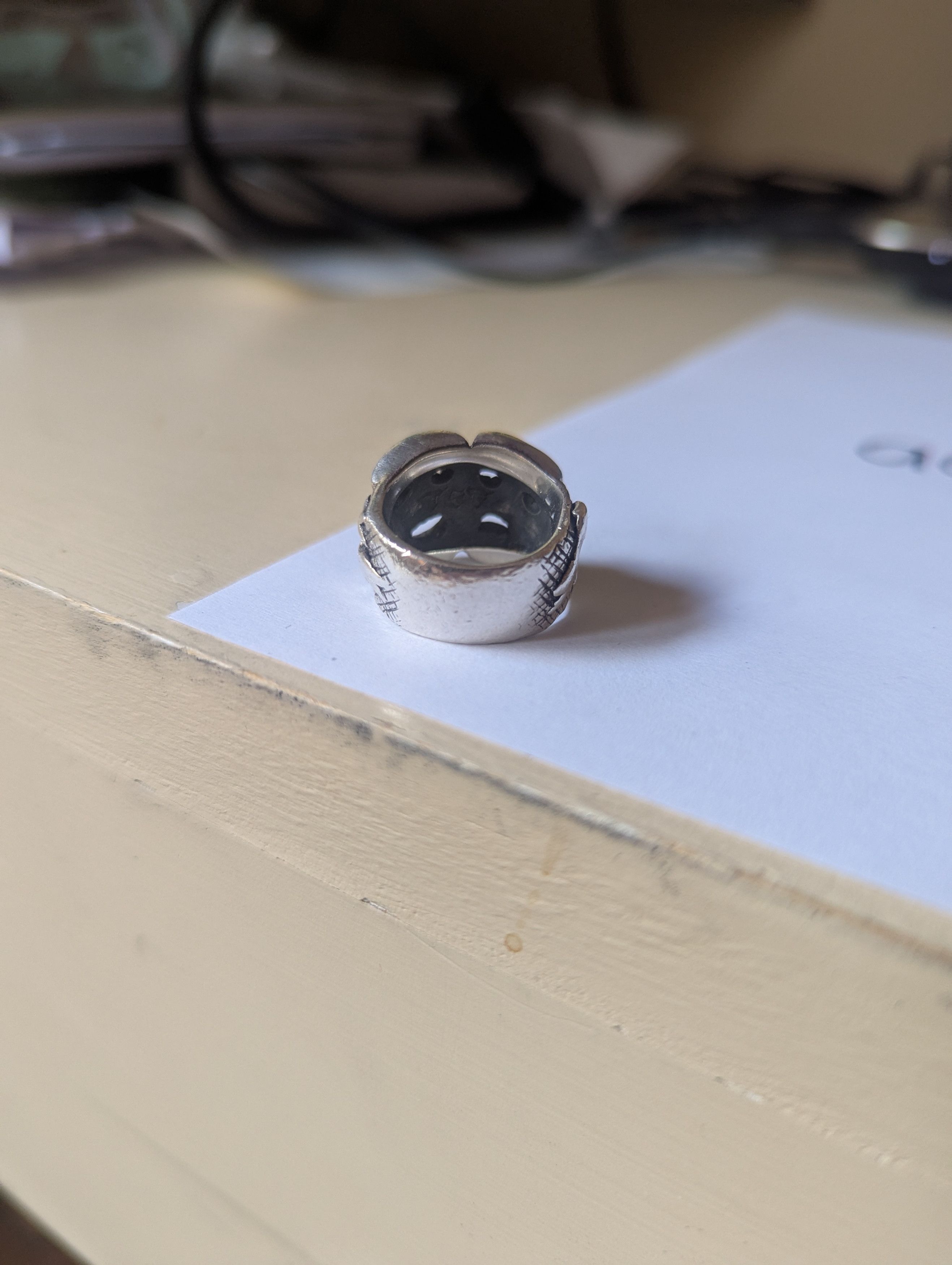 The Great Frog Cry now laugh later ring | Grailed