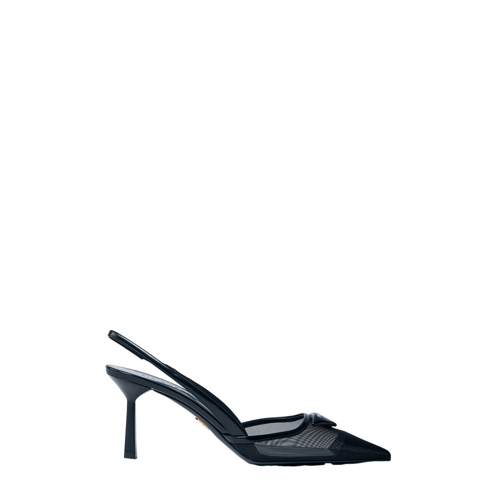 Prada PRADA Black Slingback Pumps New & Authentic (Women's size:7; Size US 7 / IT 37 - 1 Thumbnail