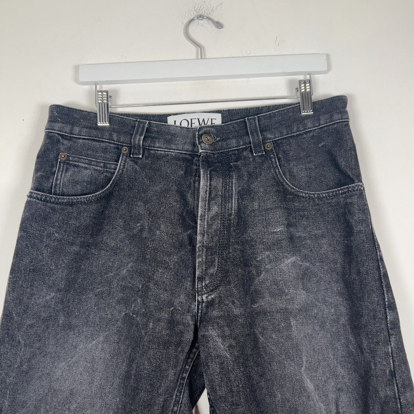 Loewe Loewe Anagram Pocket Washed Jeans Size US 34 / EU 50 - 2 Thumbnail