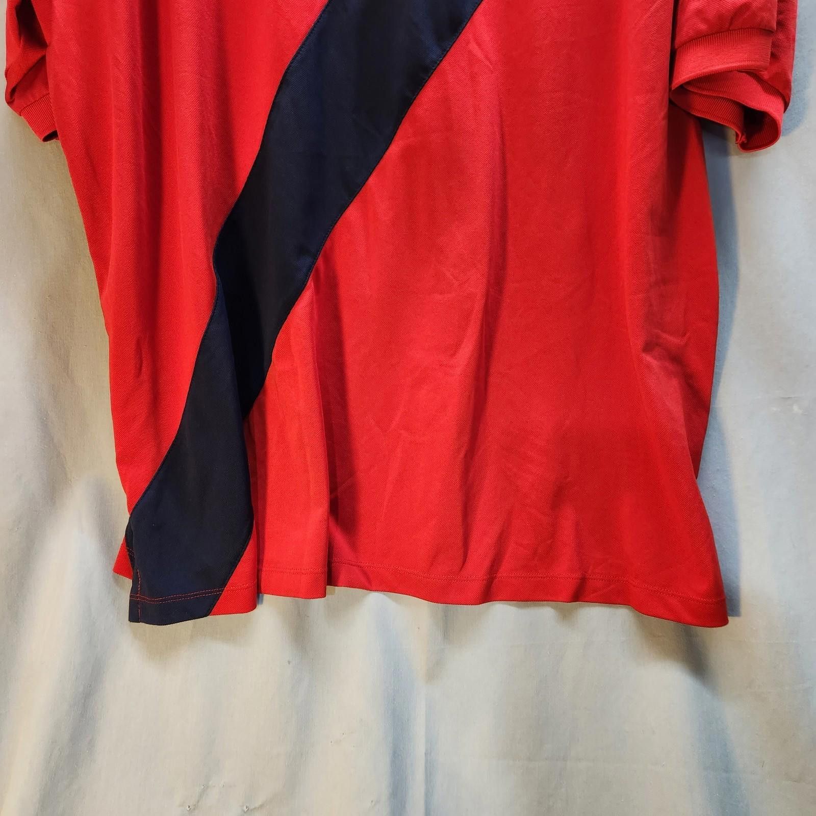 Polo Ralph Lauren Polo Ralph Lauren Shirt Mens 2XL Red Blue Stripe Big Pony Size US XXL / EU 58 / 5 - 10 Thumbnail