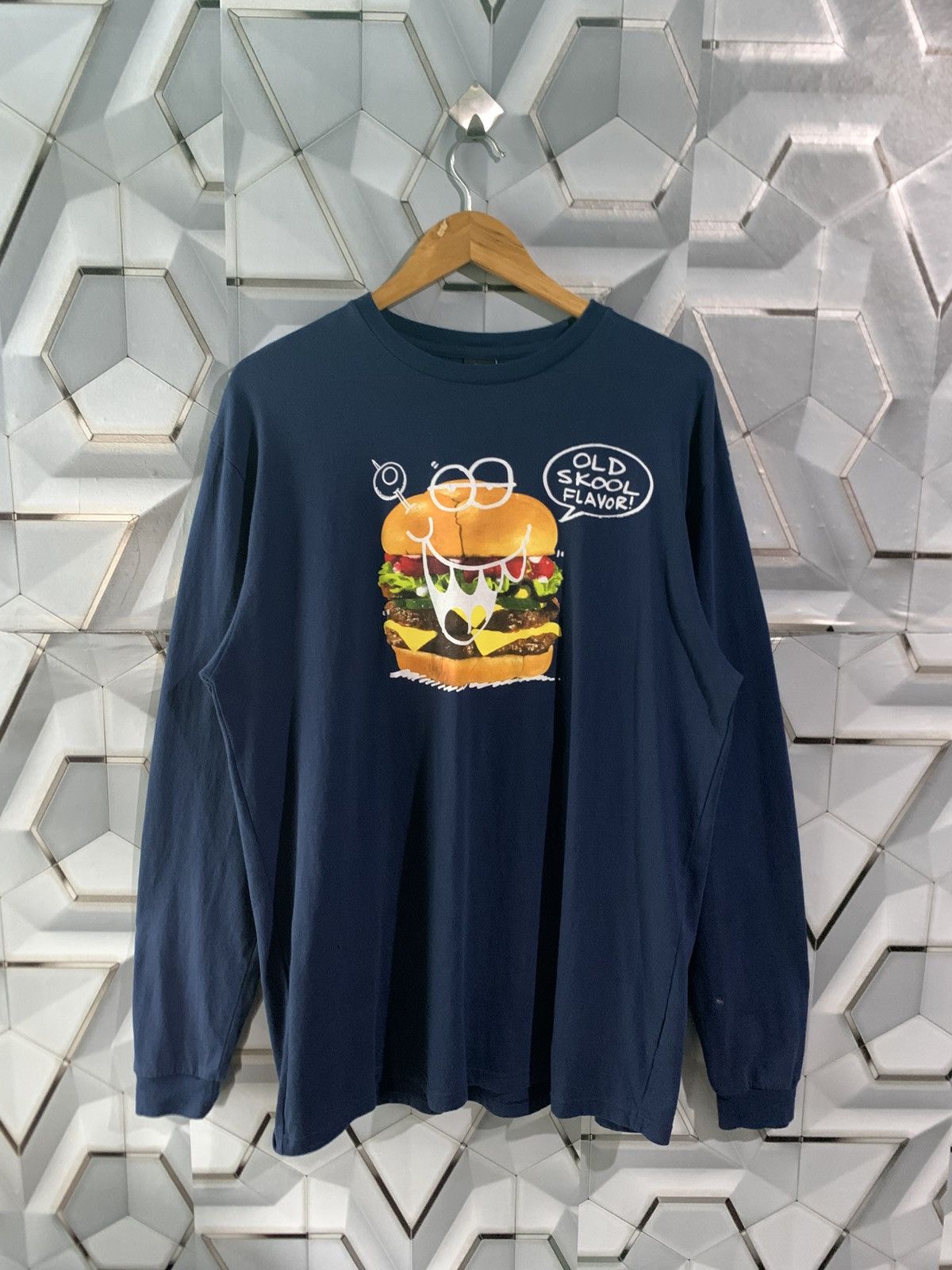 Stussy STUSSY x KYLONS BURGER CREWNECK Size US XL / EU 56 / 4 - 1 Thumbnail