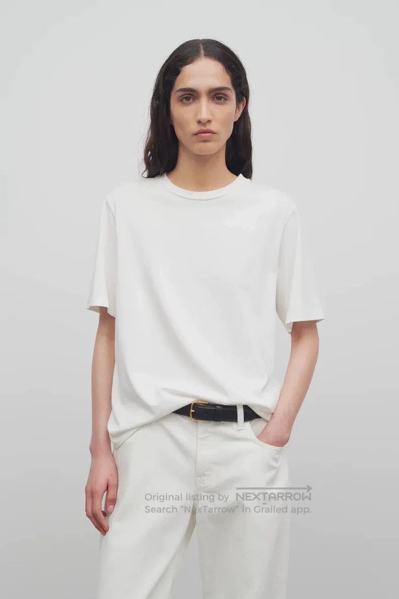 The Row Organic Cotton Short Sleeve Tee