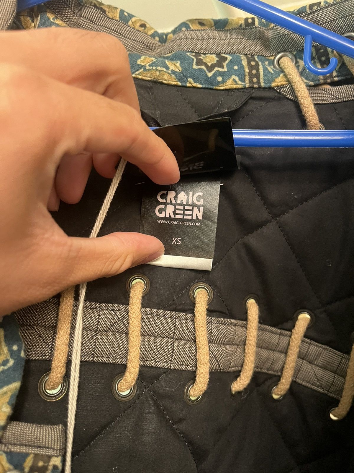 Craig Green Craig Green Quilted Jacket XS, rare pattern Size US XS / EU 42 / 0 - 3 Thumbnail