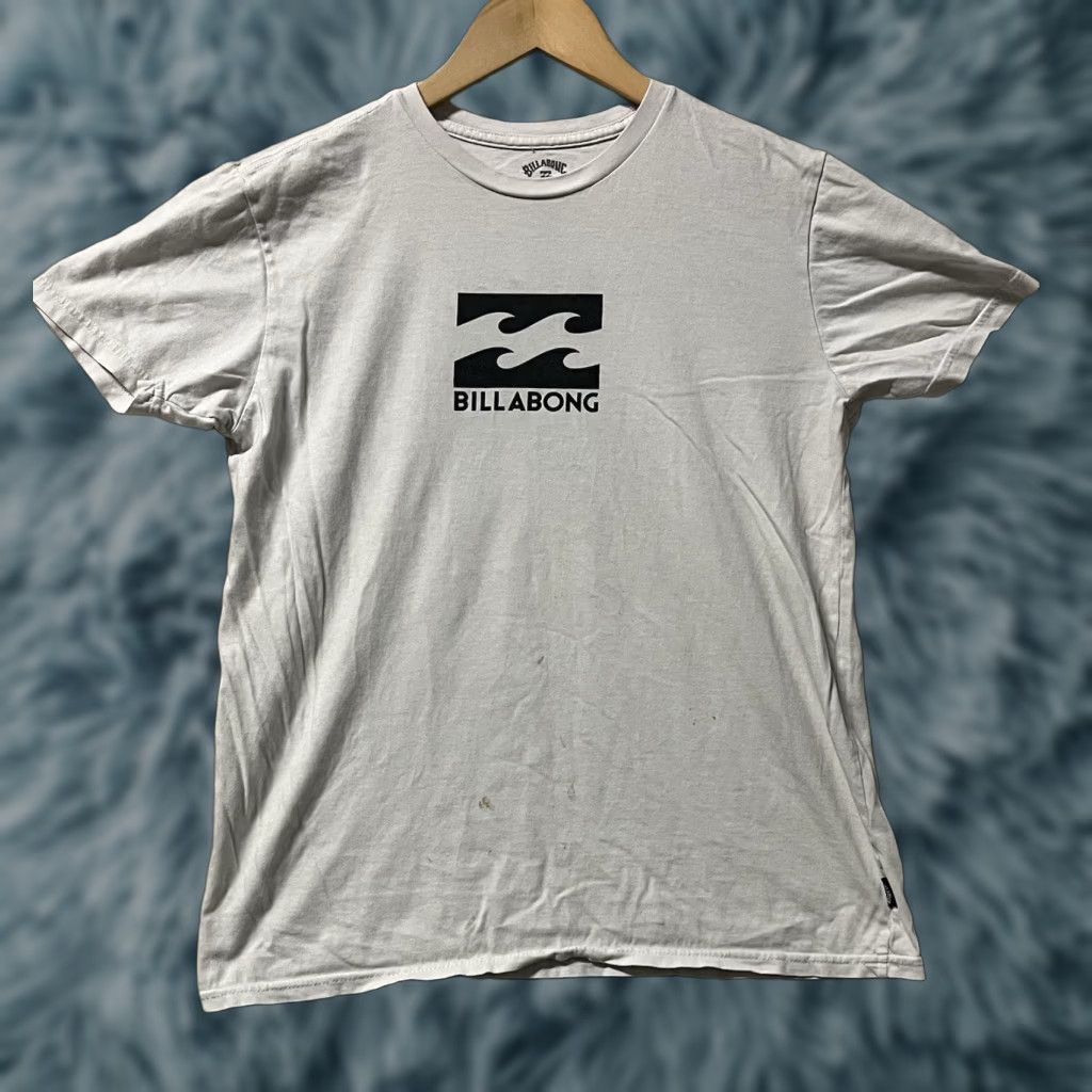 Billabong Billabong T Shirt Boys Large White 100% Cotton Crew Neck Logo Surf Teens L Size US L / EU 52-54 / 3 - 1 Thumbnail
