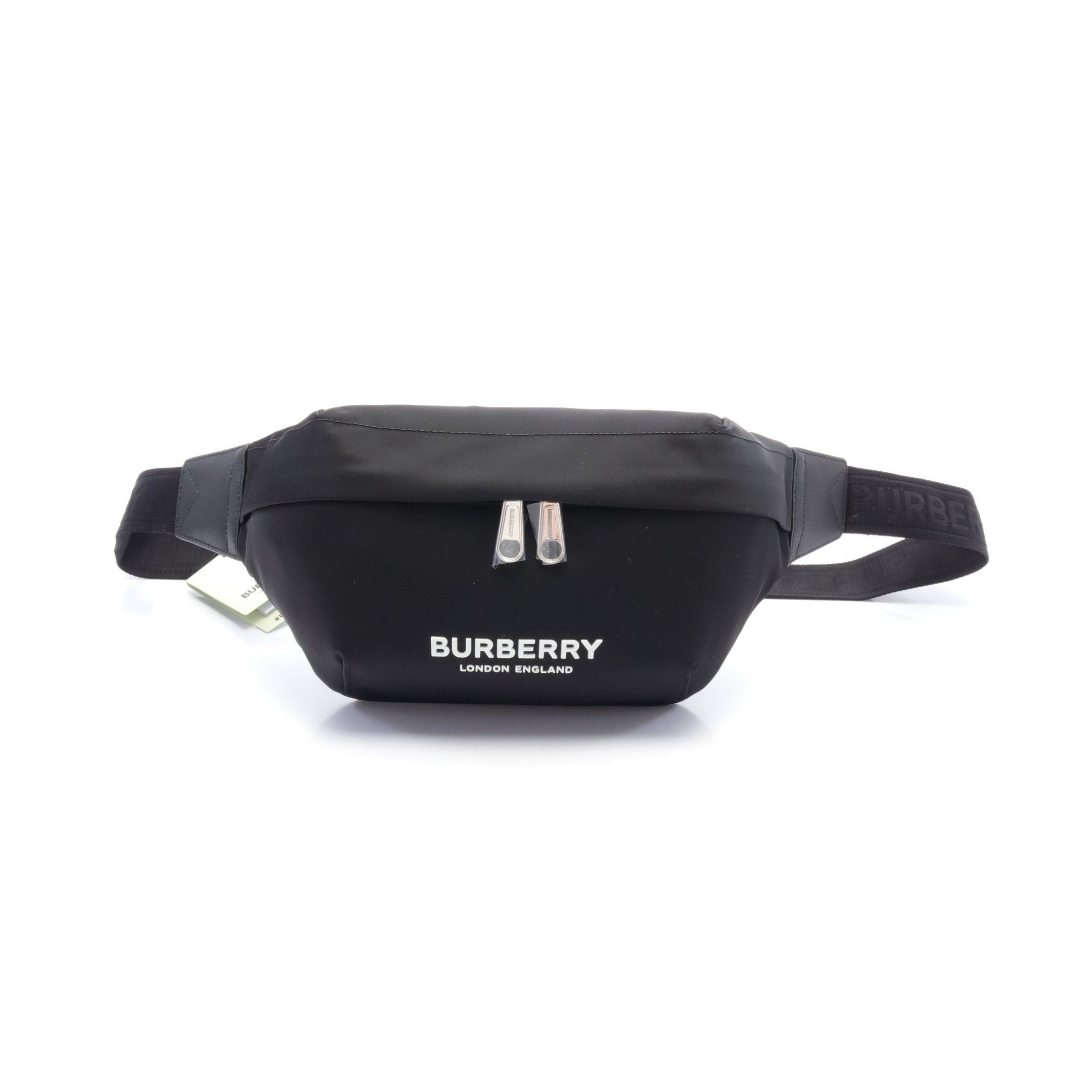 Burberry Burberry Sonny Body Bag Waist Nylon Black Size ONE SIZE - 1 Thumbnail
