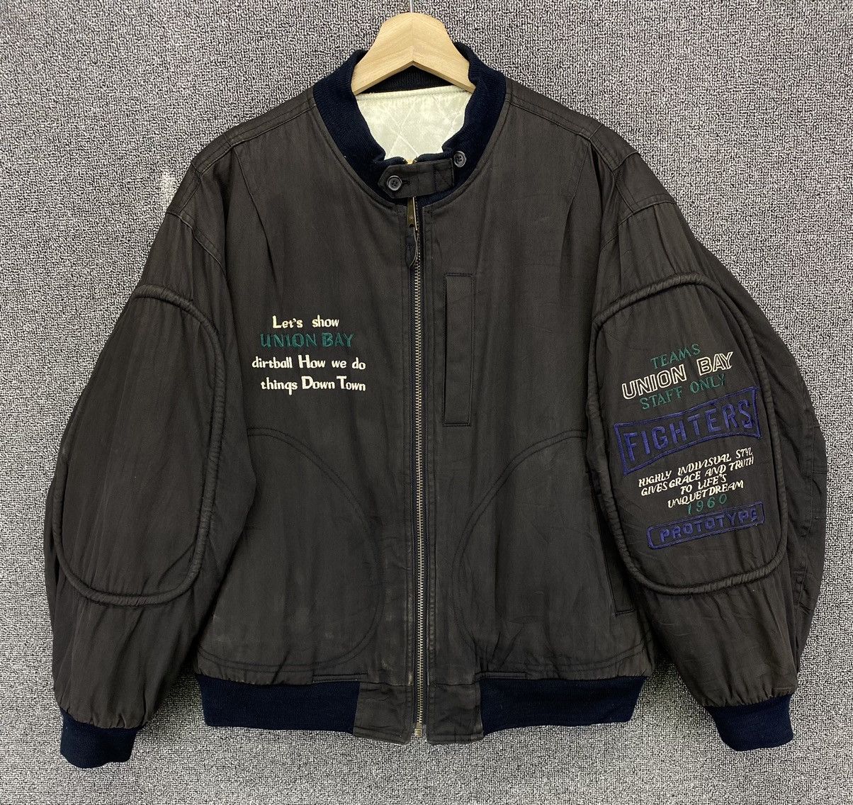 UNIONBAY Vintage Union Bay Riversable Bomber Jacket Size US L / EU 52-54 / 3 - 1 Thumbnail