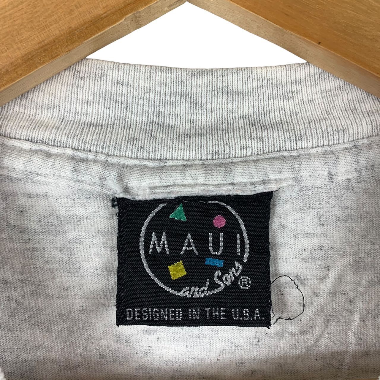 Vintage Vintage 90s MAUI & SONS big logo printed Surfing tee Size US M / EU 48-50 / 2 - 3 Thumbnail