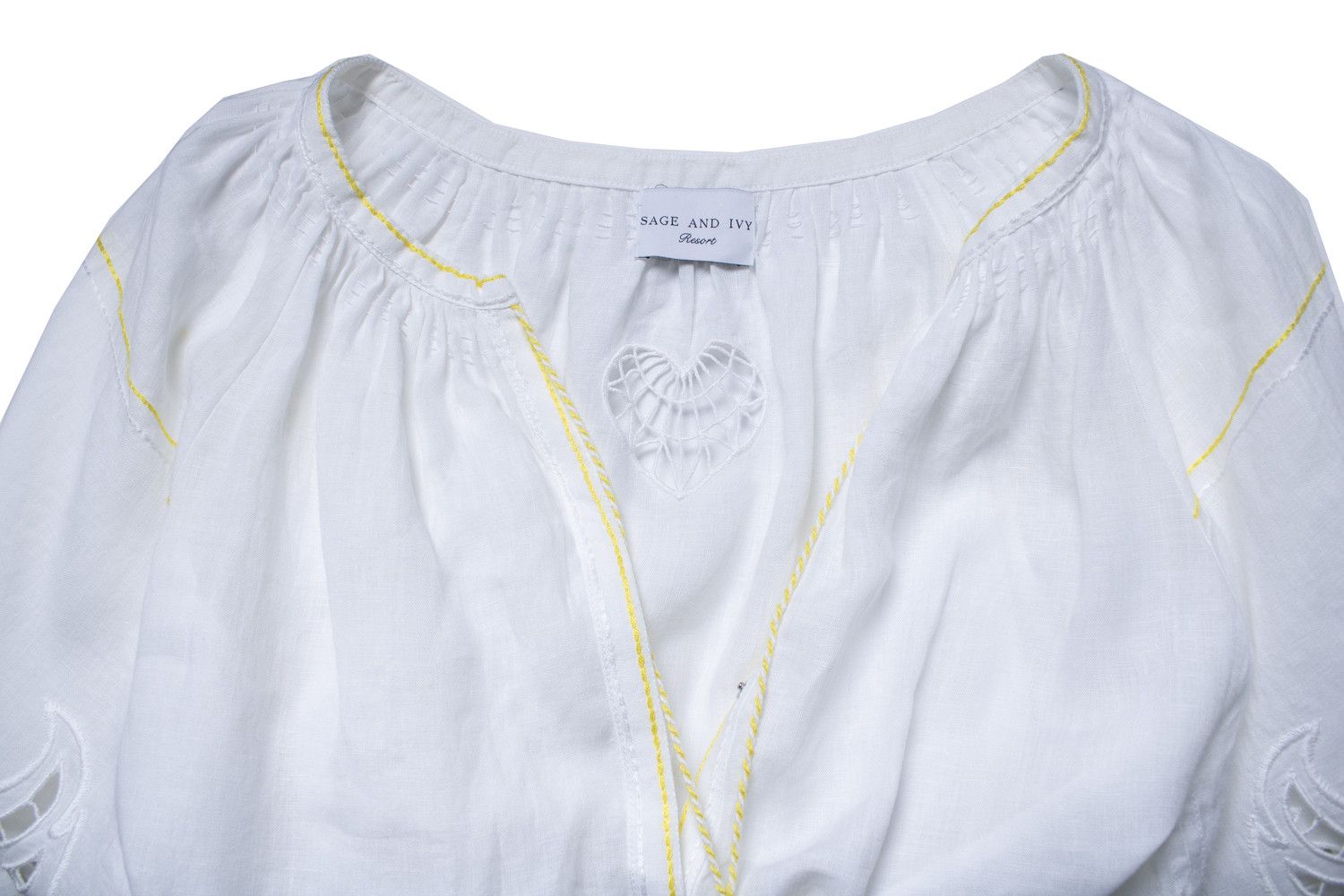 Other Sage & Ivy resort, white linen maxi dress Size M / US 6-8 / IT 42-44 - 6 Thumbnail
