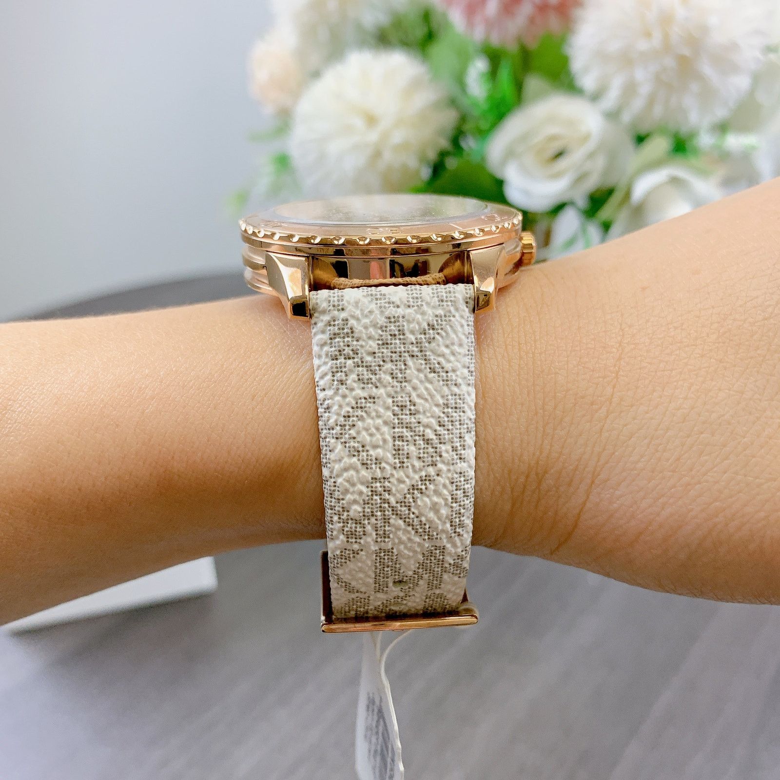 Michael Kors Michael Kors MK6980 runway quartz rose dial ladies watch Size ONE SIZE - 2 Thumbnail