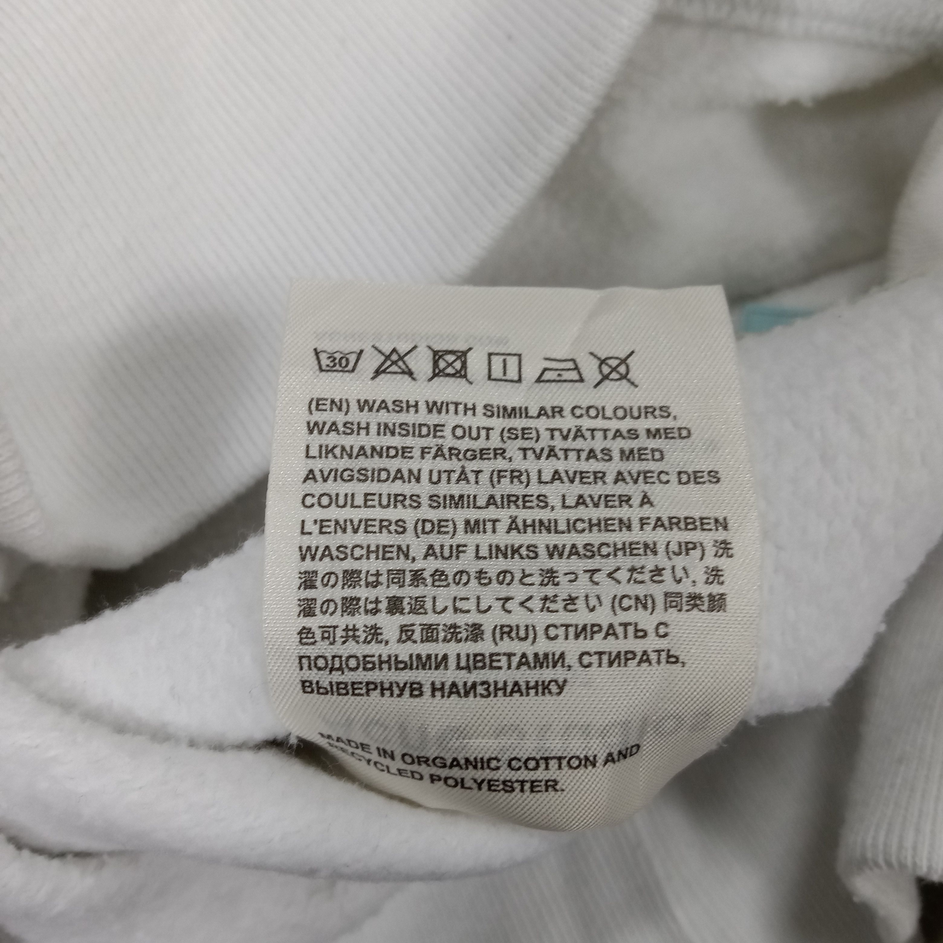 Acne Studios × Vintage Acne Studios Small Logo Design White Sweatshirt Size US S / EU 44-46 / 1 - 9 Thumbnail