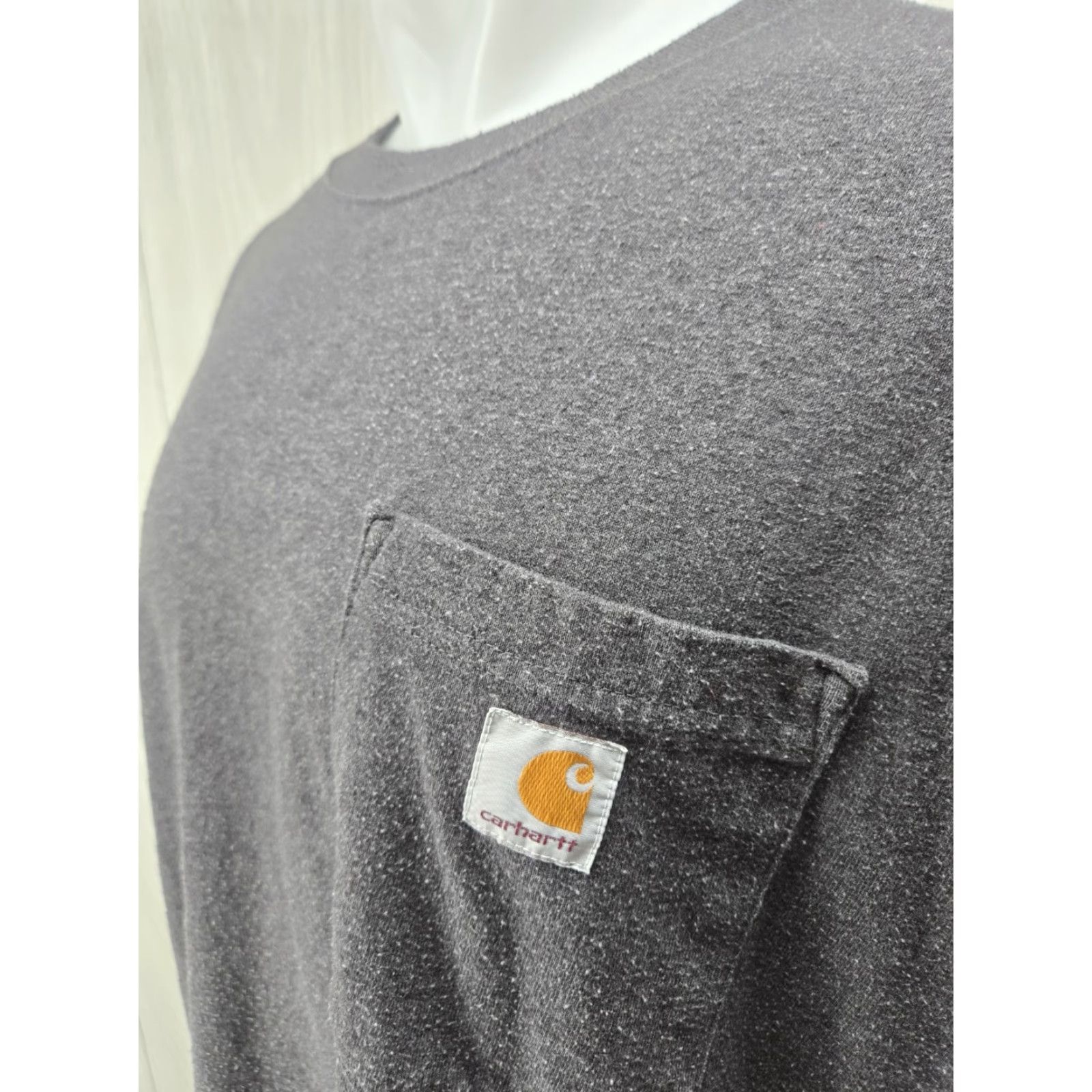 Carhartt CARHARTT Original Fit Gray Long Sleeve Pocket T Shirt Men’s XL Shirt Mens Size XL Gray Pocket Logo Industrial workwear Knit Jersey 2010s Size US XL / EU 56 / 4 - 5 Thumbnail