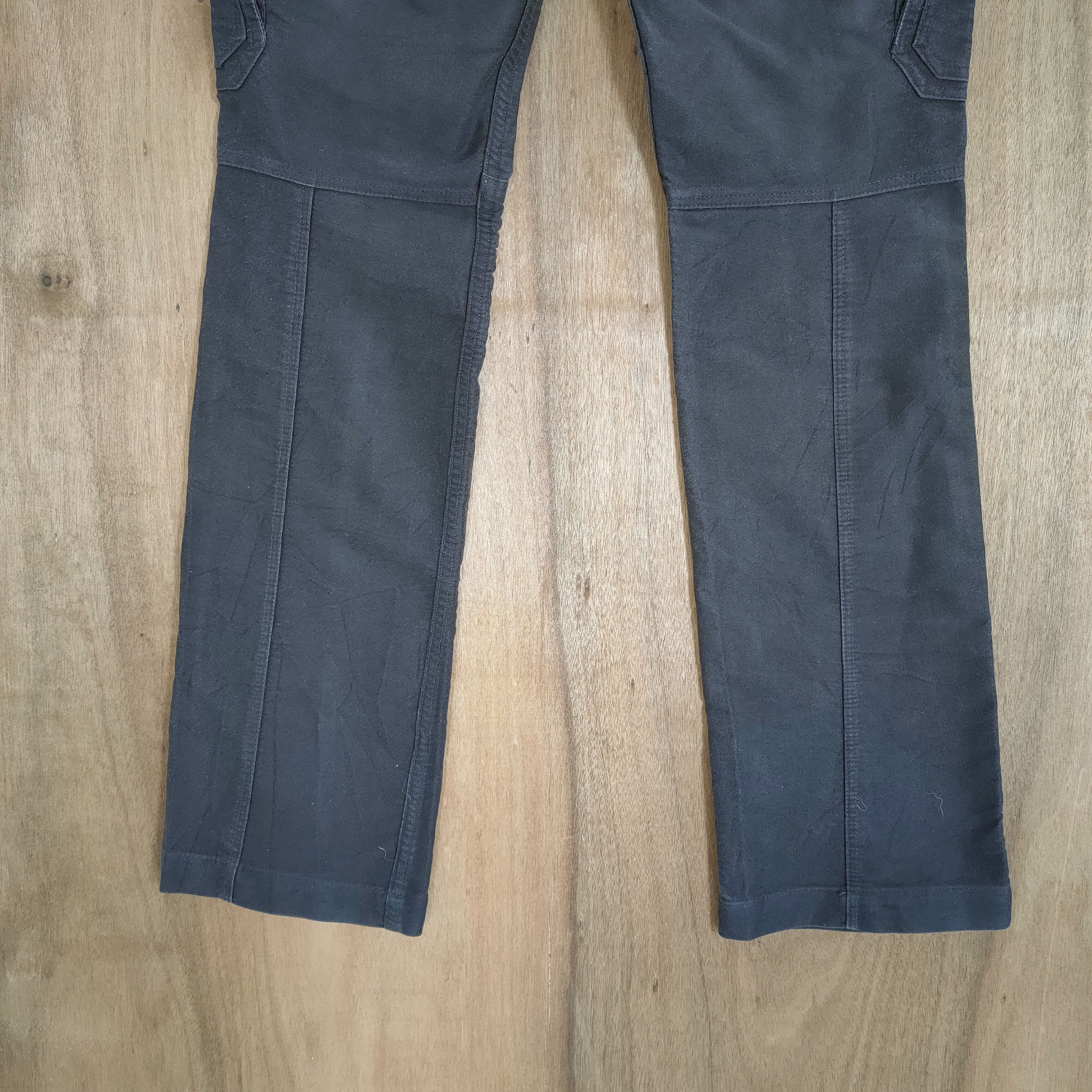 Japanese Brand VINTAGE NICOLE FLARE BROWN BONDAGE CARGO PANTS Size US 32 / EU 48 - 10 Thumbnail