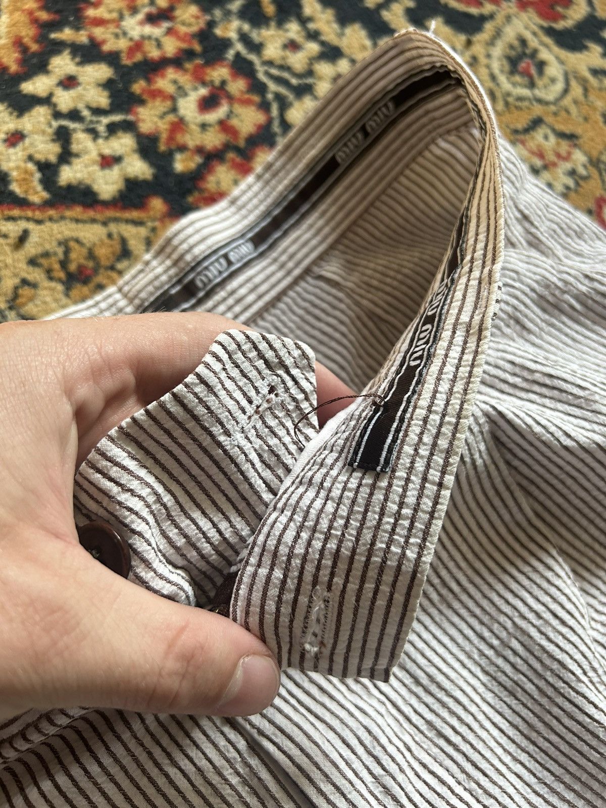 Miu Miu Vintage Miu Miu pants Size US 33 - 5 Thumbnail