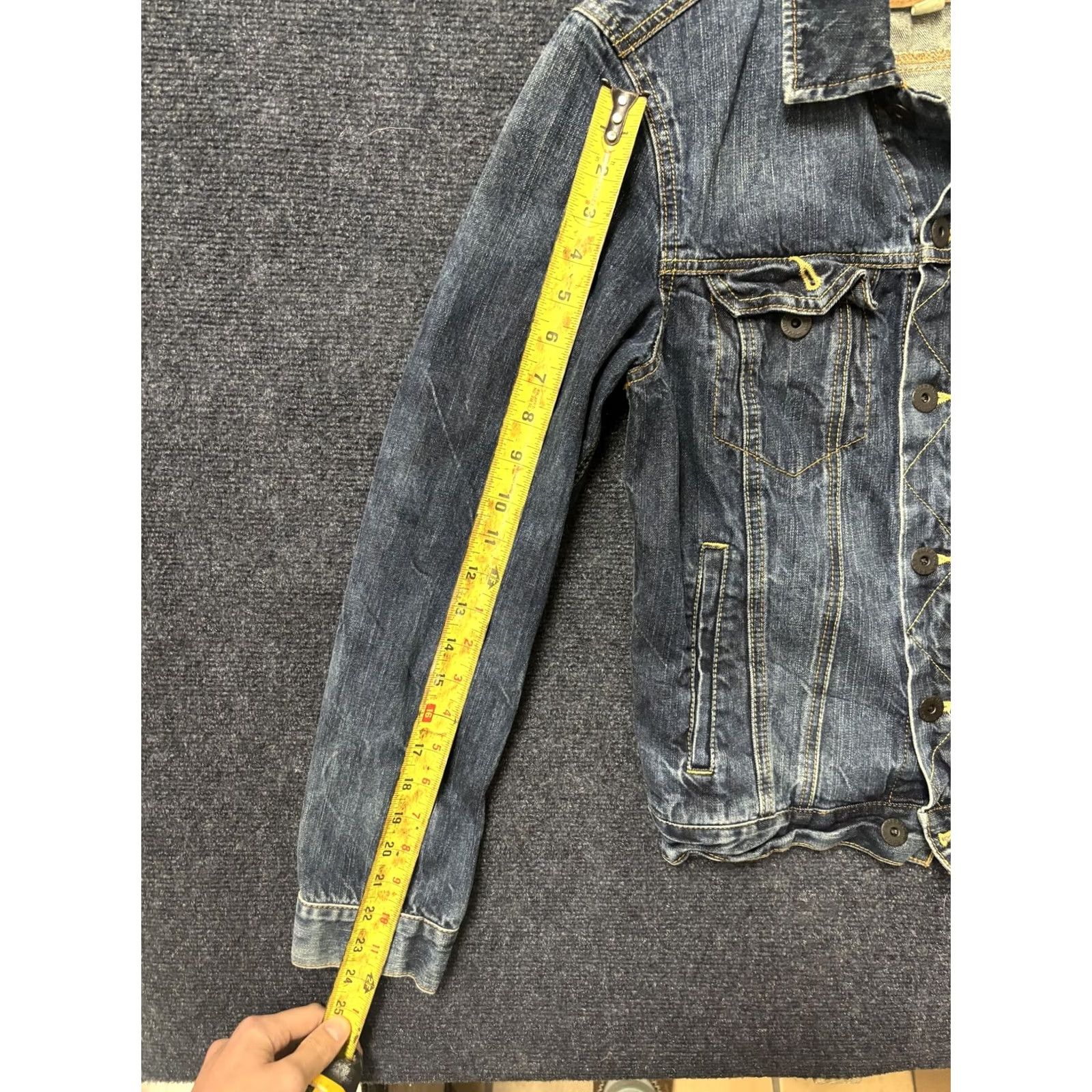 American Eagle Outfitters American Eagle Outfitters Jacket Women’s Small Blue Denim Biker Trucker Casual S Blue Spring Fall Size S / US 4 / IT 40 - 5 Thumbnail