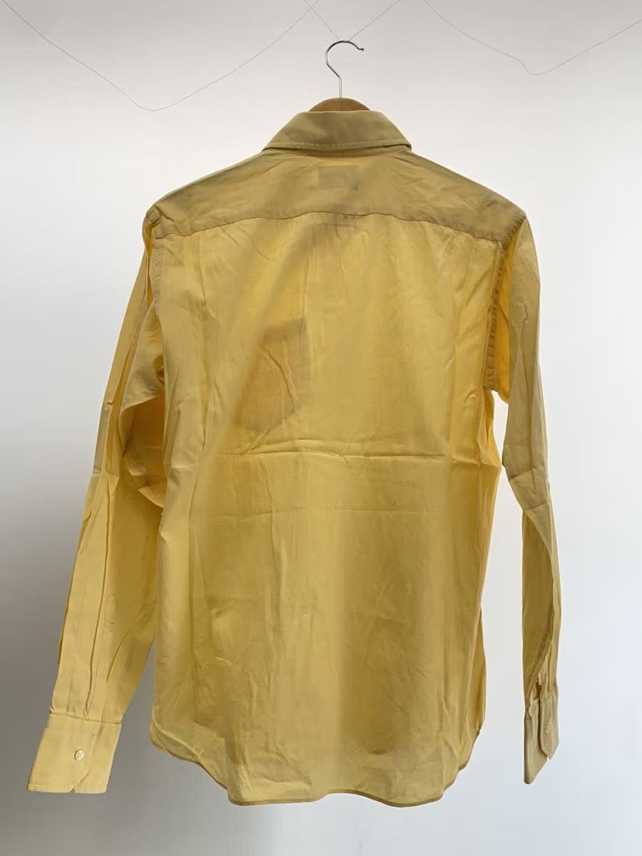 Yohji Yamamoto Yellow Cotton Button Shirt Size US L / EU 52-54 / 3 - 2 Thumbnail