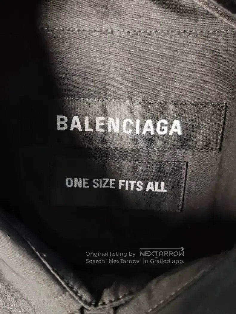Balenciaga Balenciaga Short Sleeve Shirt Size US XS / EU 42 / 0 - 3 Thumbnail