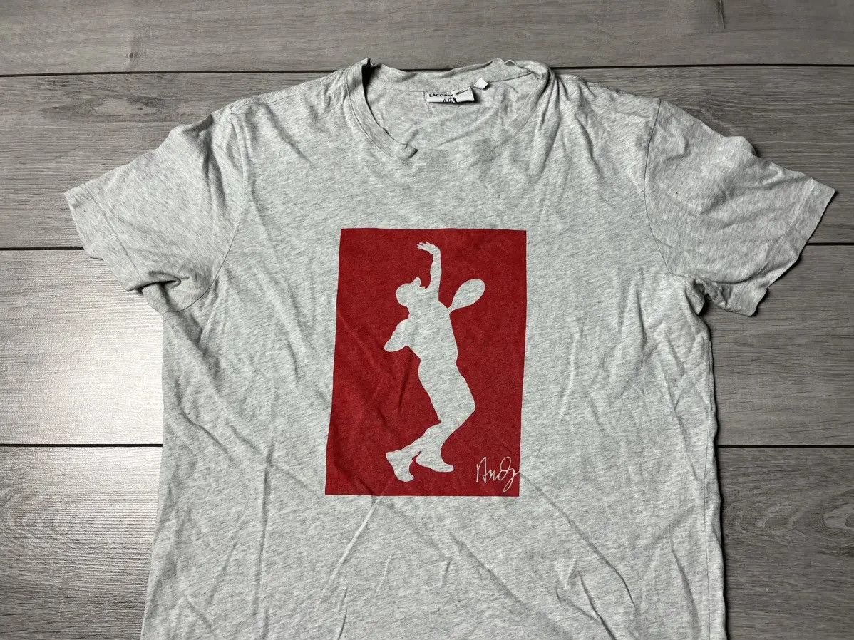 Lacoste Lacoste Andy Roddick T-shirt tennis size Medium Size US M / EU 48-50 / 2 - 3 Thumbnail