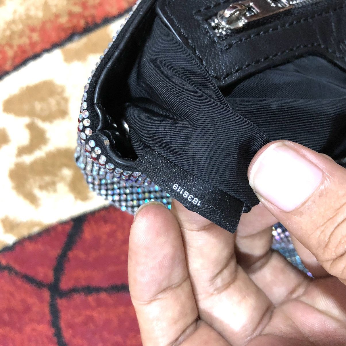 Alexander Wang Vintage Rare Alexander Wang Crystal Design Handbag Size ONE SIZE - 14 Thumbnail