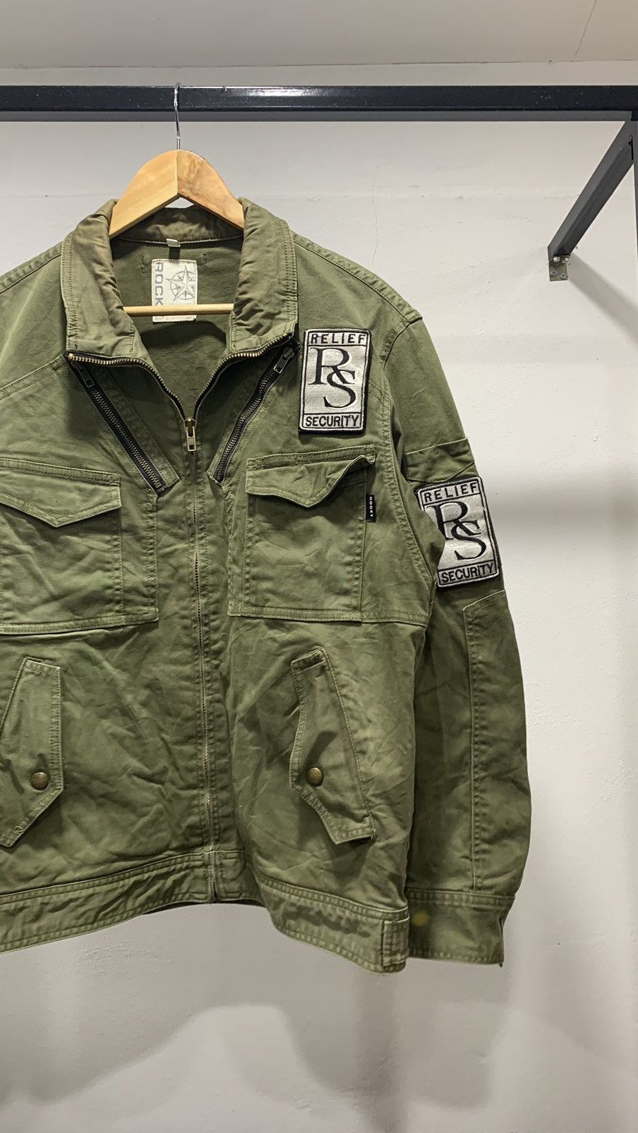 Japanese Brand 💥FINAL DROP💥 Faded Rocky Military Gear Punk 80s Size US L / EU 52-54 / 3 - 2 Thumbnail