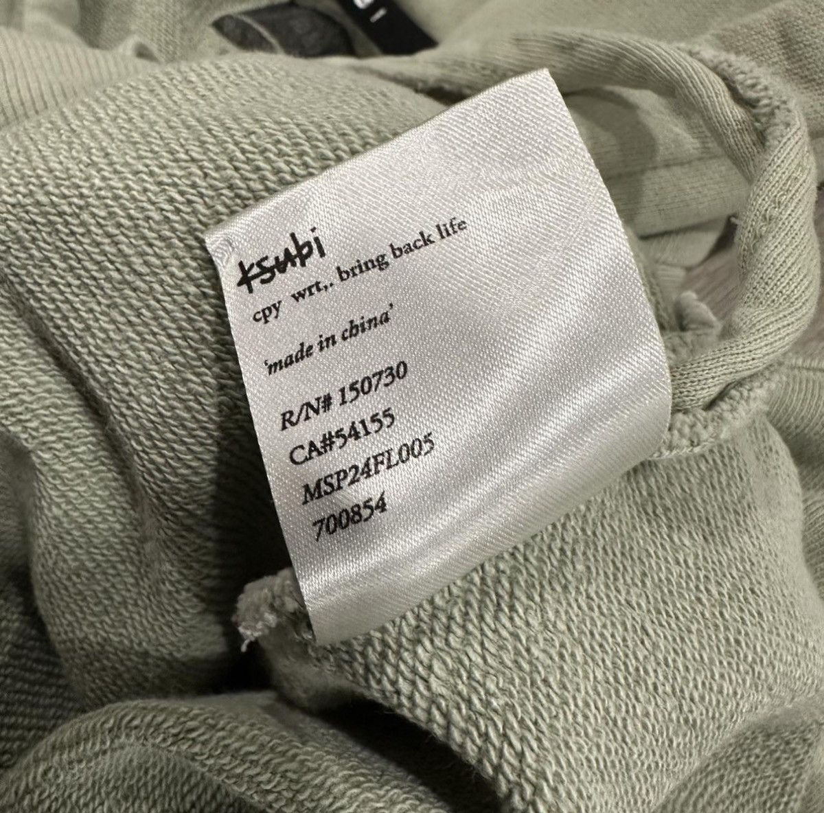 Ksubi Ksubi 4x4 Biggie Hoodie - Iced Grass Size US L / EU 52-54 / 3 - 5 Thumbnail