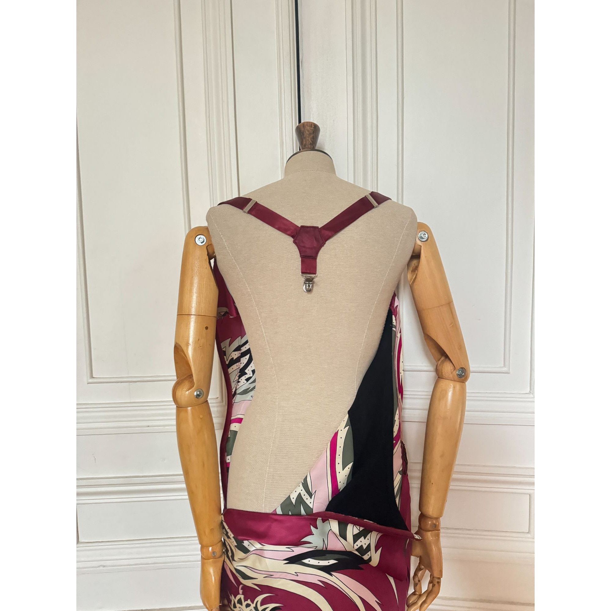 Alexander McQueen Spring Summer 2001 Printed Dress Size S / US 4 / IT 40 - 8 Thumbnail