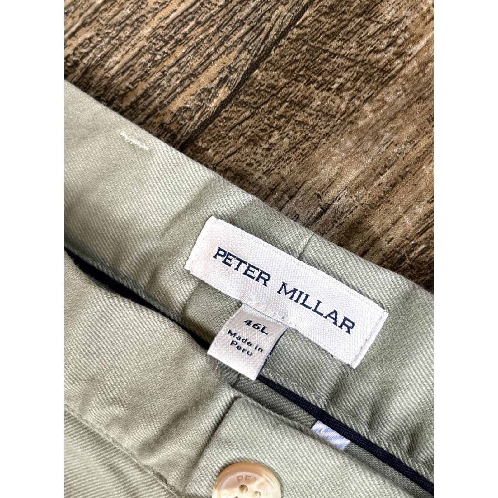 Peter Millar Peter Millar Performance Shorts Mens 46 Golf Green Chino Size US 30 / EU 46 - 6 Thumbnail