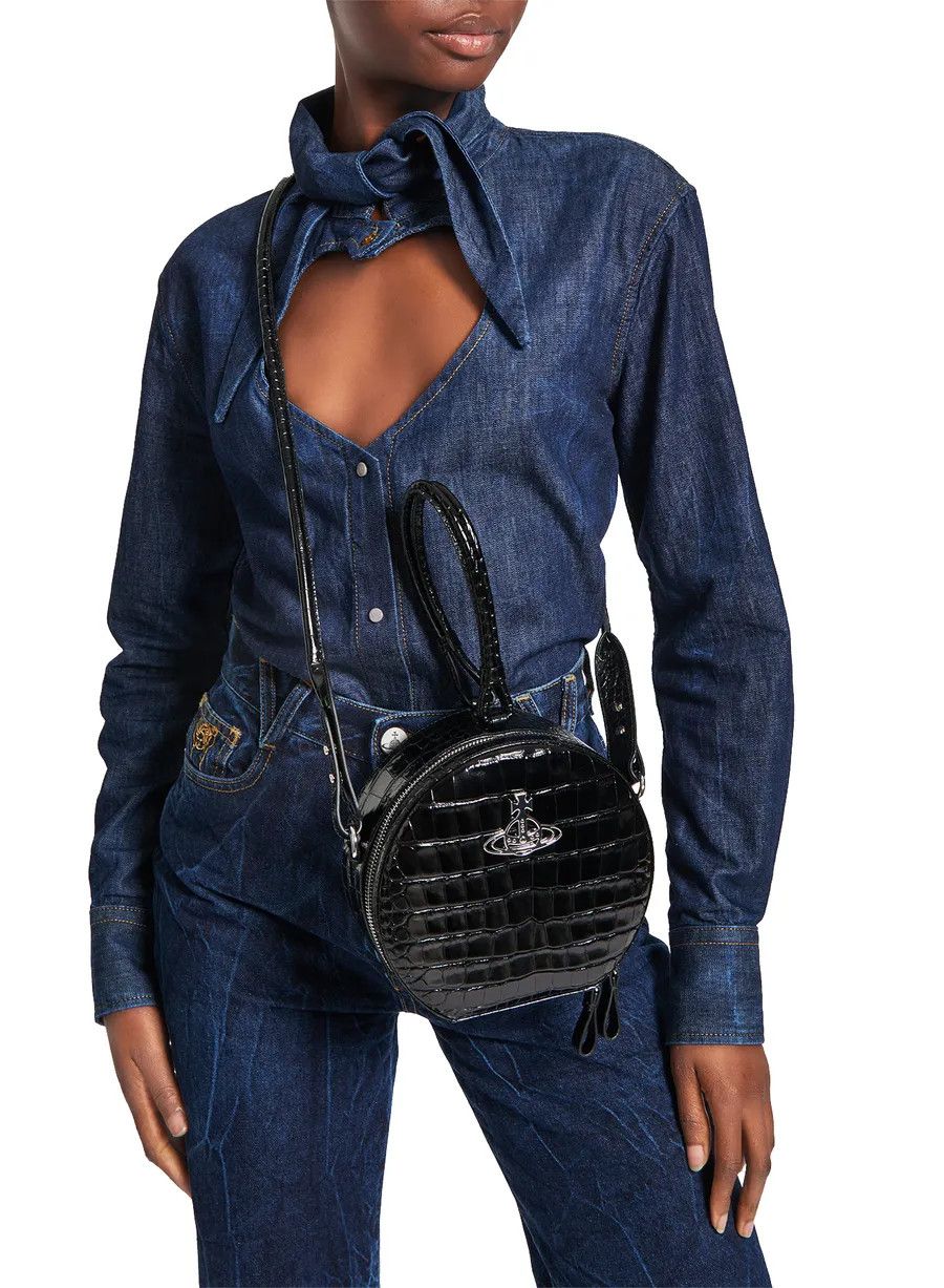 Vivienne Westwood o1s22i1n0924 Size: OS / Hattie Handbag in Black Size ONE SIZE - 2 Thumbnail