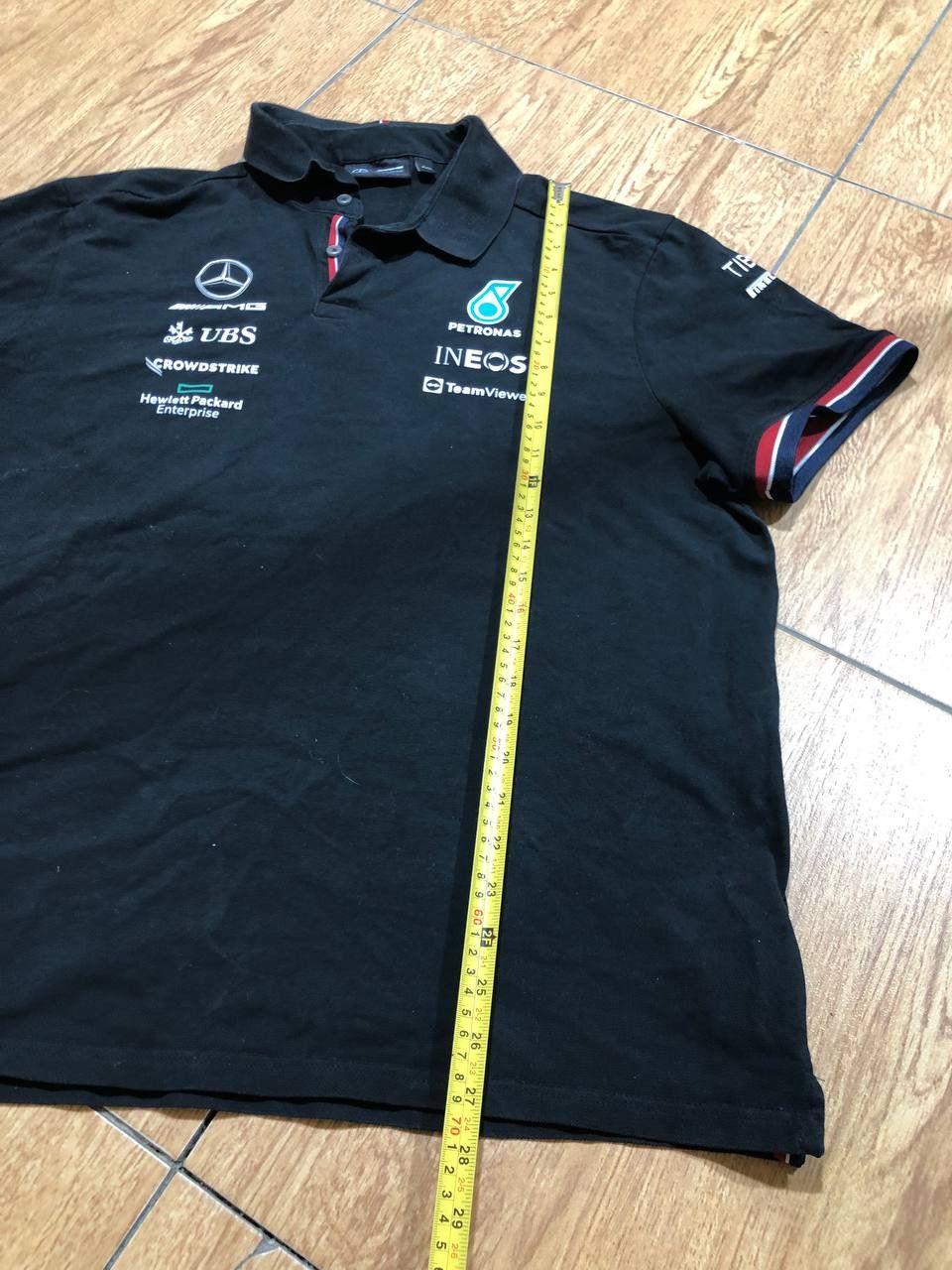 Mercedes-Benz Mercedes Benz Petronas Amg Formula Uno Racing Polo Size US XXL / EU 58 / 5 - 7 Thumbnail