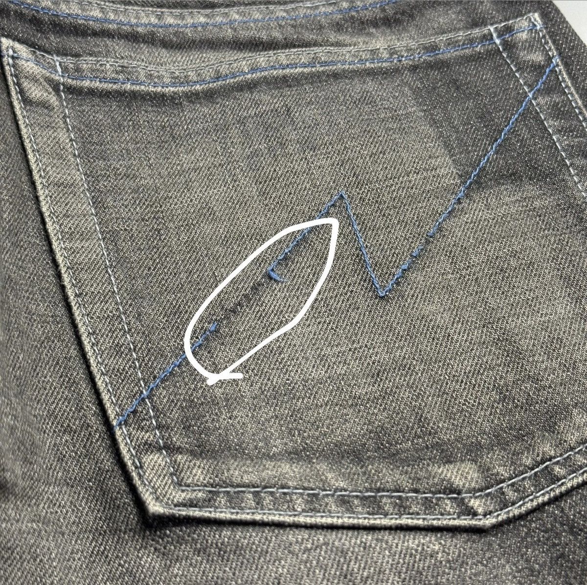 Neighborhood Neighborhood Washed.dp Narrow Straight Selvedge Denim Pants Size US 32 / EU 48 - 10 Thumbnail