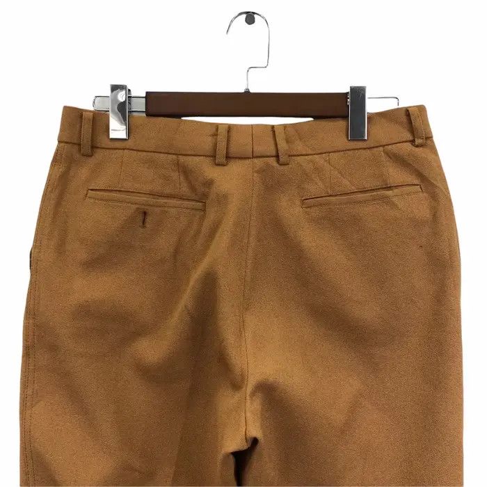 Japanese Brand Vtg 80’ ISETAN JAPAN DESIGNER Brown Casual Pant Trouser Size 34" / US 12 / IT 48 - 3 Thumbnail