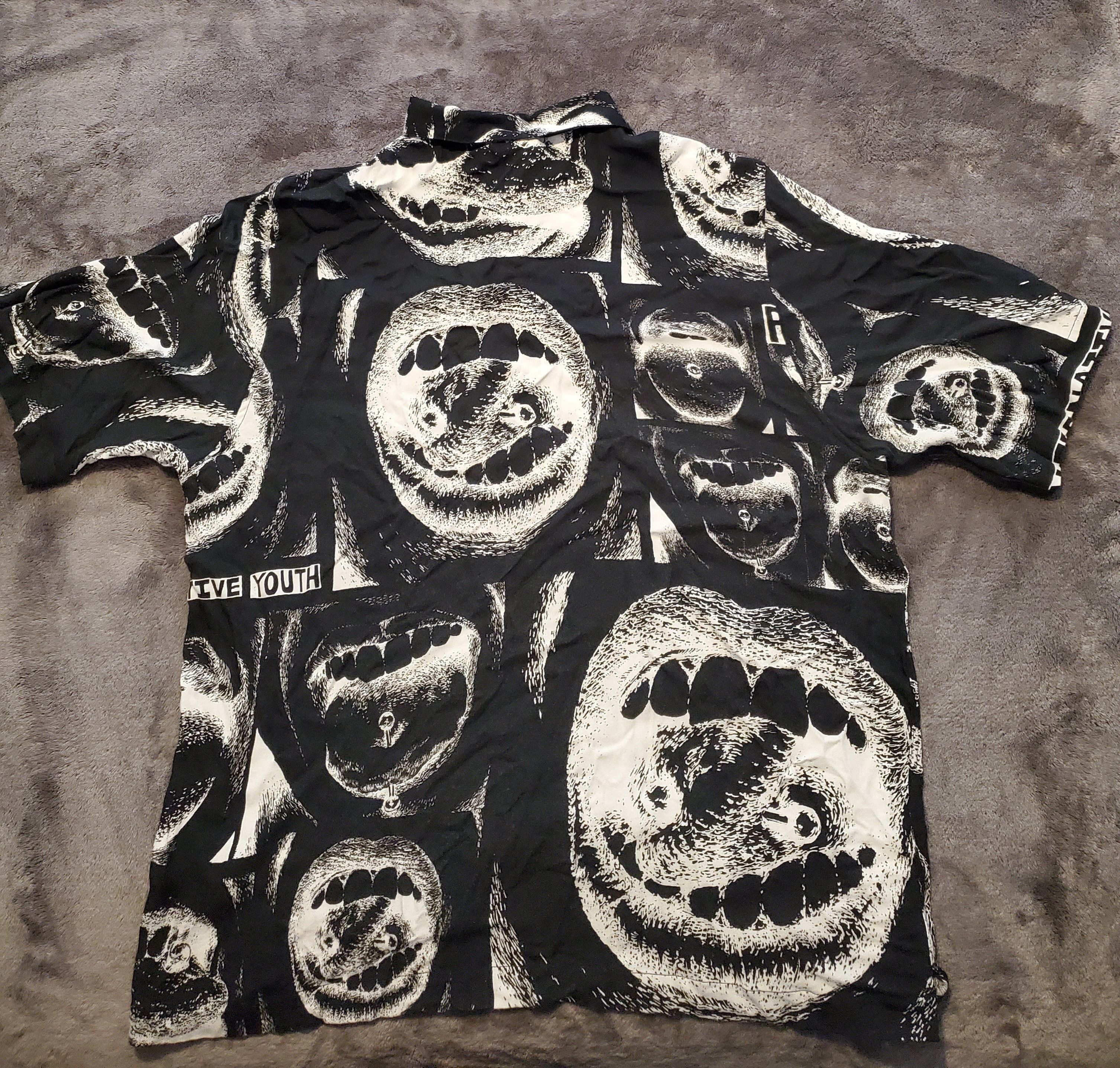 Iggy × Polar Skate Co. Polar Skate Co. x Iggy Alternative Youth Button Up Shirt Size US XL / EU 56 / 4 - 2 Thumbnail