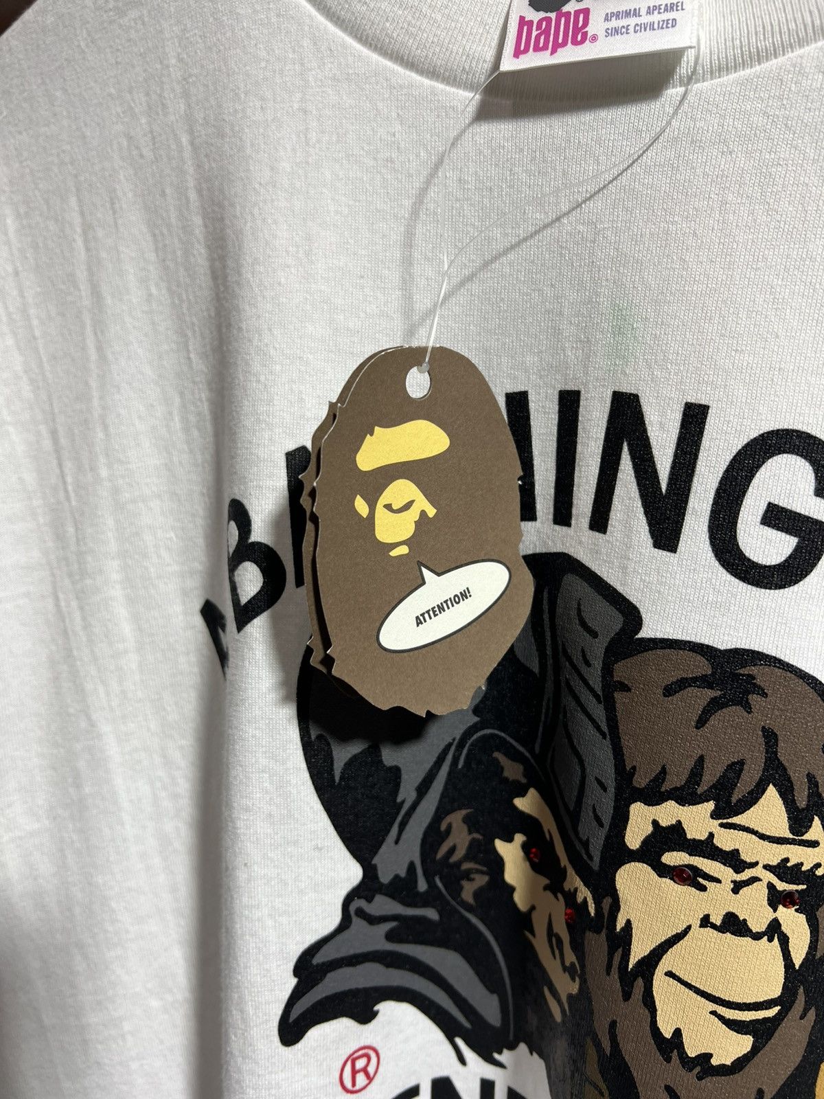 Bape Vintage BAPE Swarovski Eyes General Tee Size US M / EU 48-50 / 2 - 5 Thumbnail