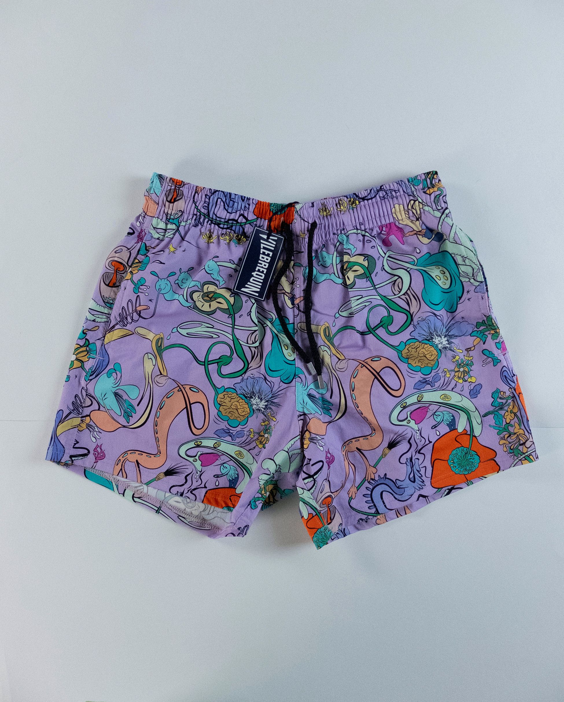 Vilebrequin VILEBREQUIN Moorea abstract floral print stretch swim shorts Size US 30 / EU 46 - 1 Thumbnail