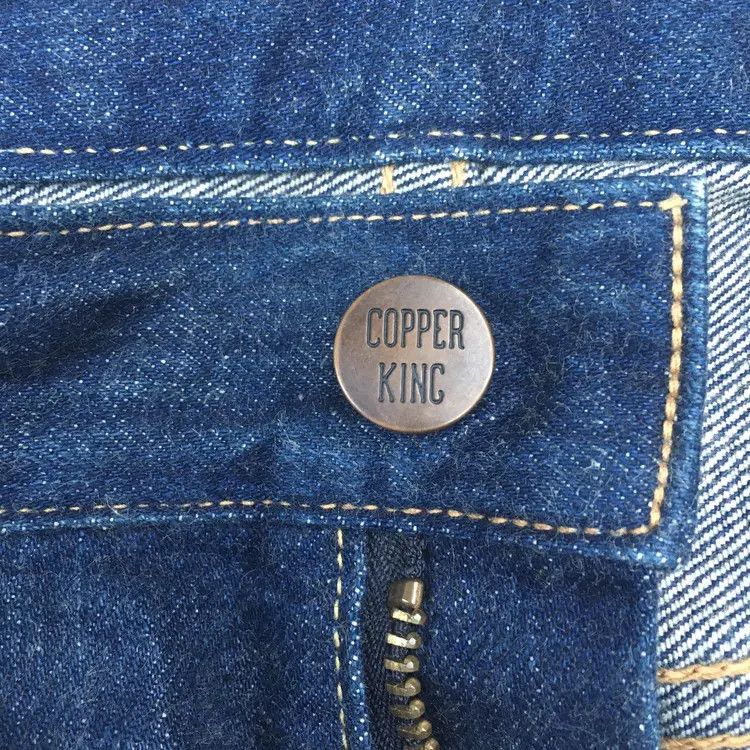 Warehouse & Co. Copper King By Warehouse Half Selvedege Repro 70s Denim Size US 33 - 5 Thumbnail