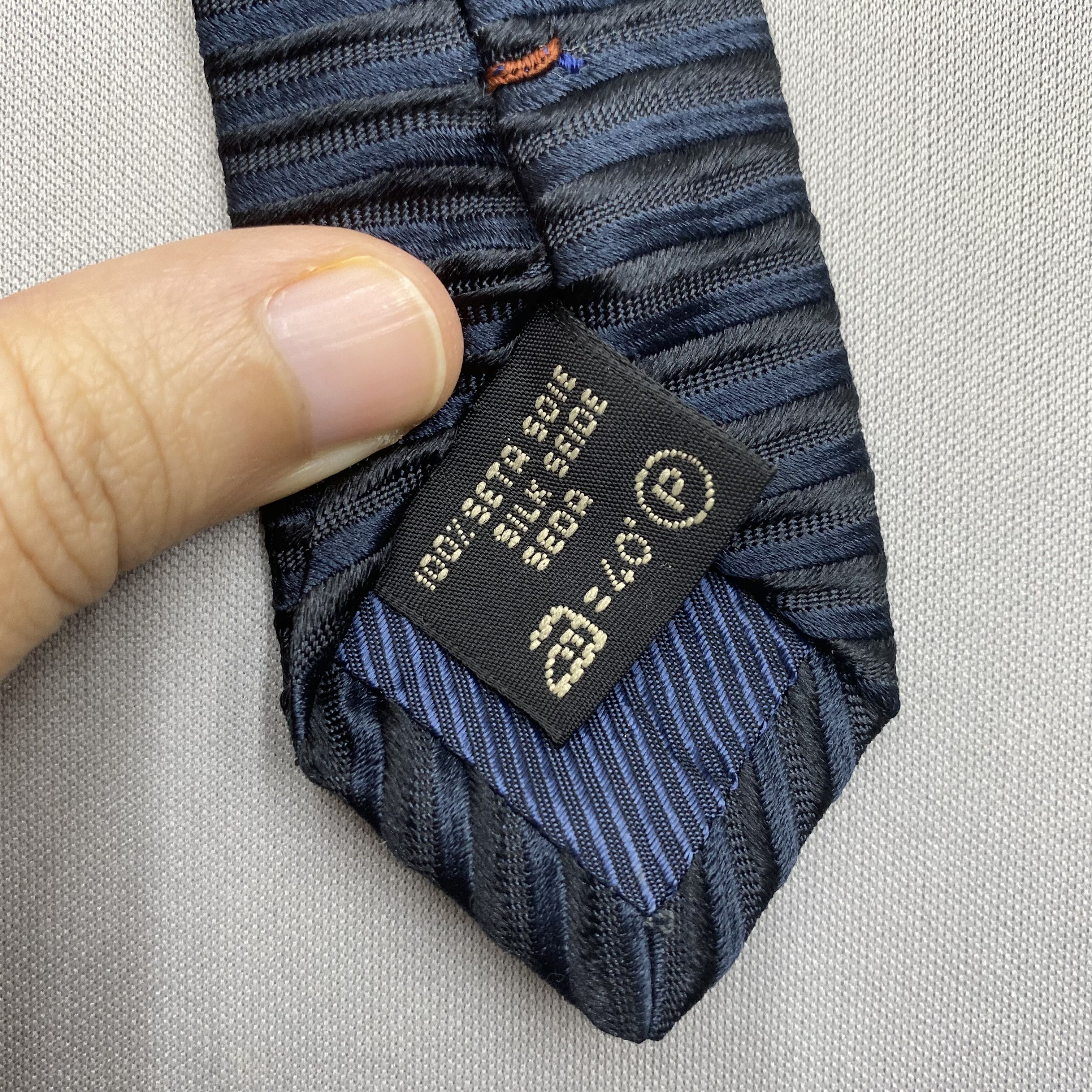 Ermenegildo Zegna Vintage Ermenegildo Zegna SILK Necktie Cravate Pure Silk Size ONE SIZE - 7 Thumbnail