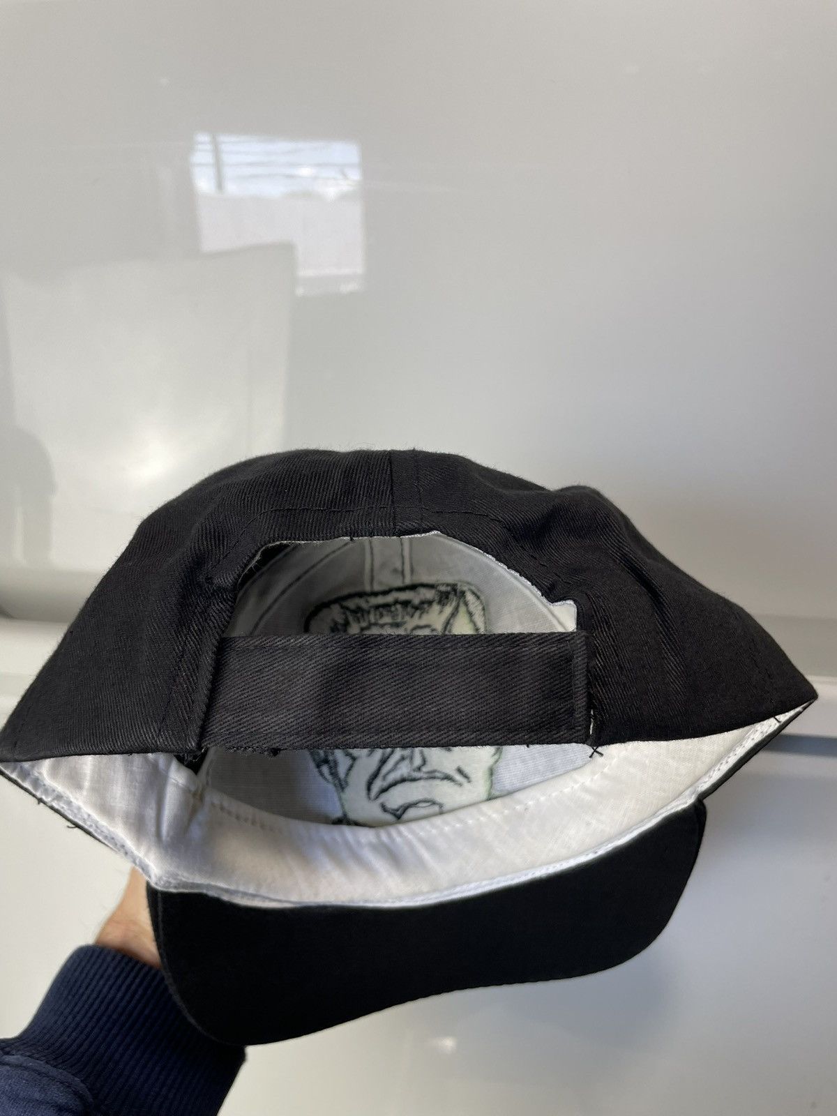 Universal Studios Vintage Frankenstein Hat Adjustable Black 90s Universal Size ONE SIZE - 6 Thumbnail