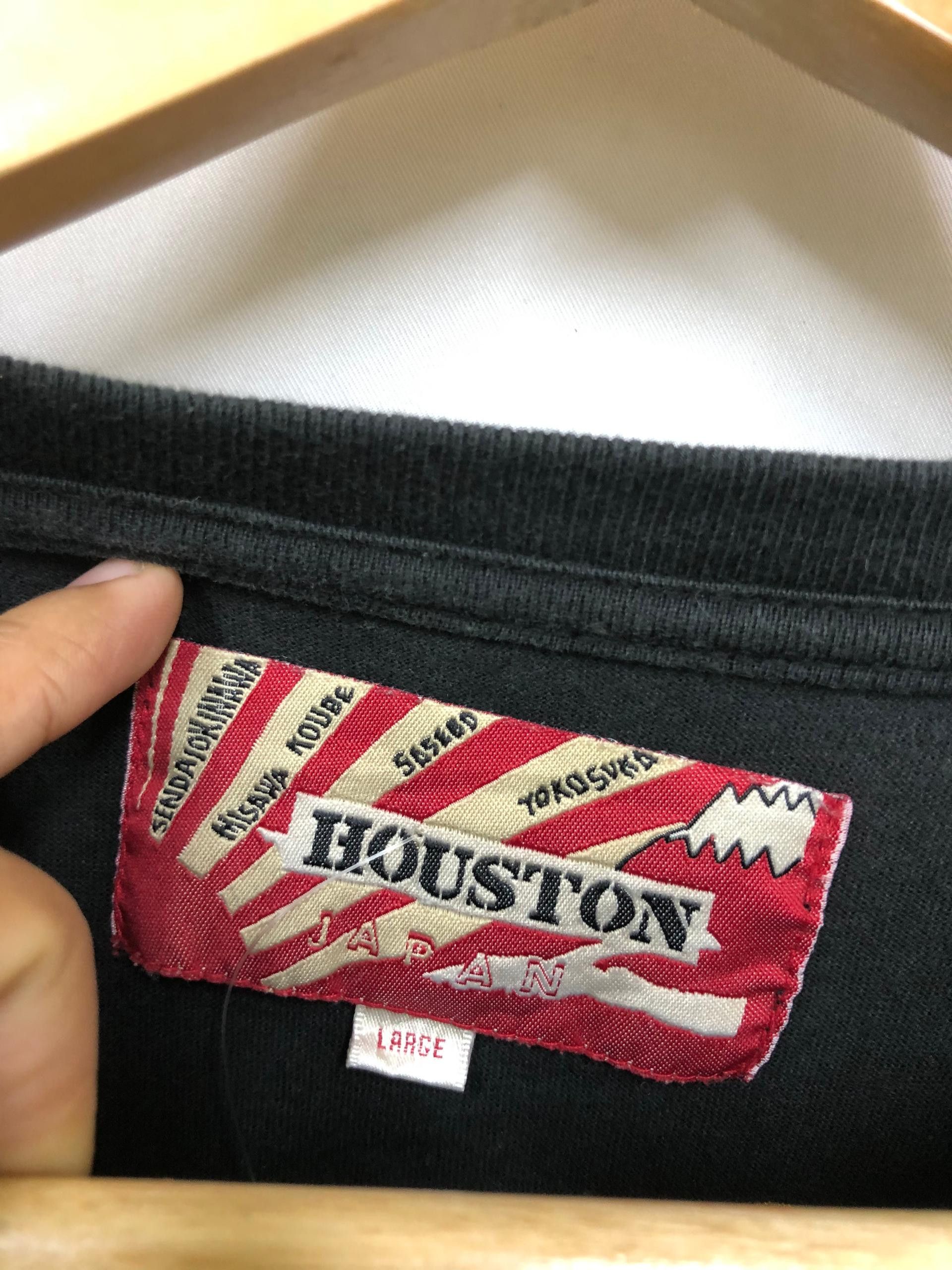 Japanese Brand HUSTON JAPAN EMBROIDED Size US L / EU 52-54 / 3 - 9 Thumbnail