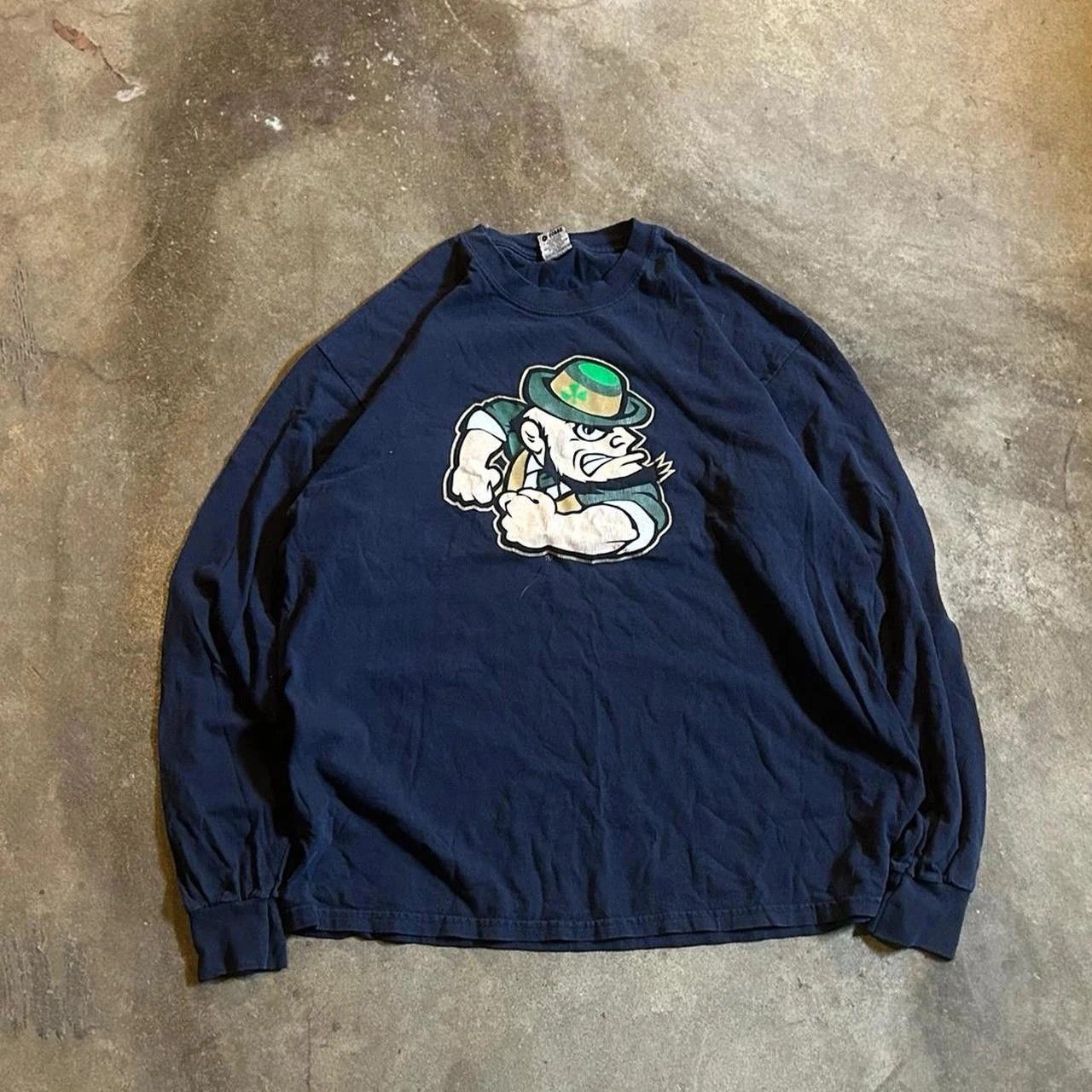 Zephyr Navy blue Notre Dame Fighting Irish long sleeve Size US XL / EU 56 / 4 - 1 Thumbnail